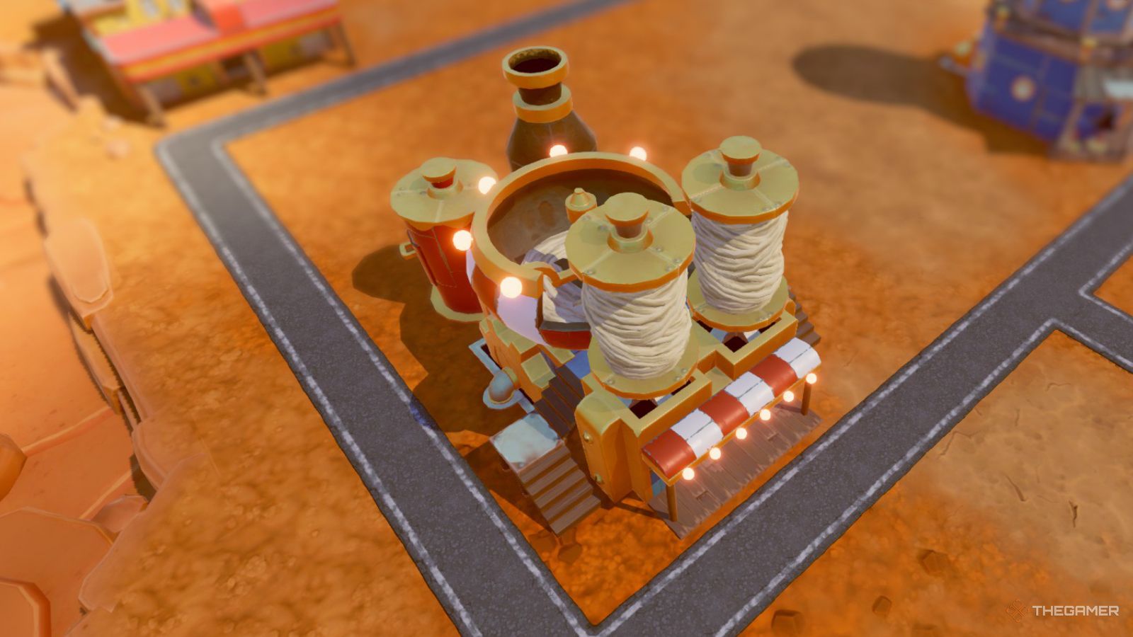 Steamworld Build Glass Wool Spinner
