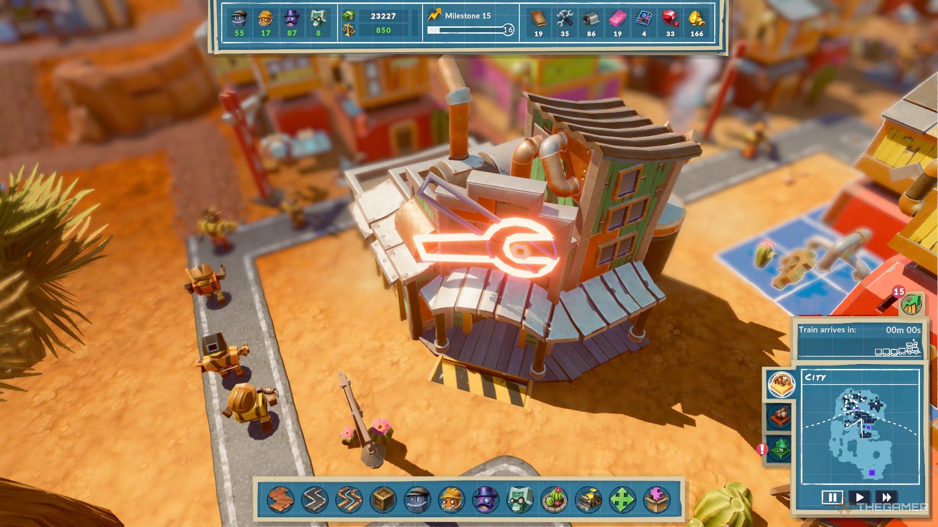 Steamworld Build Mechanic Building
