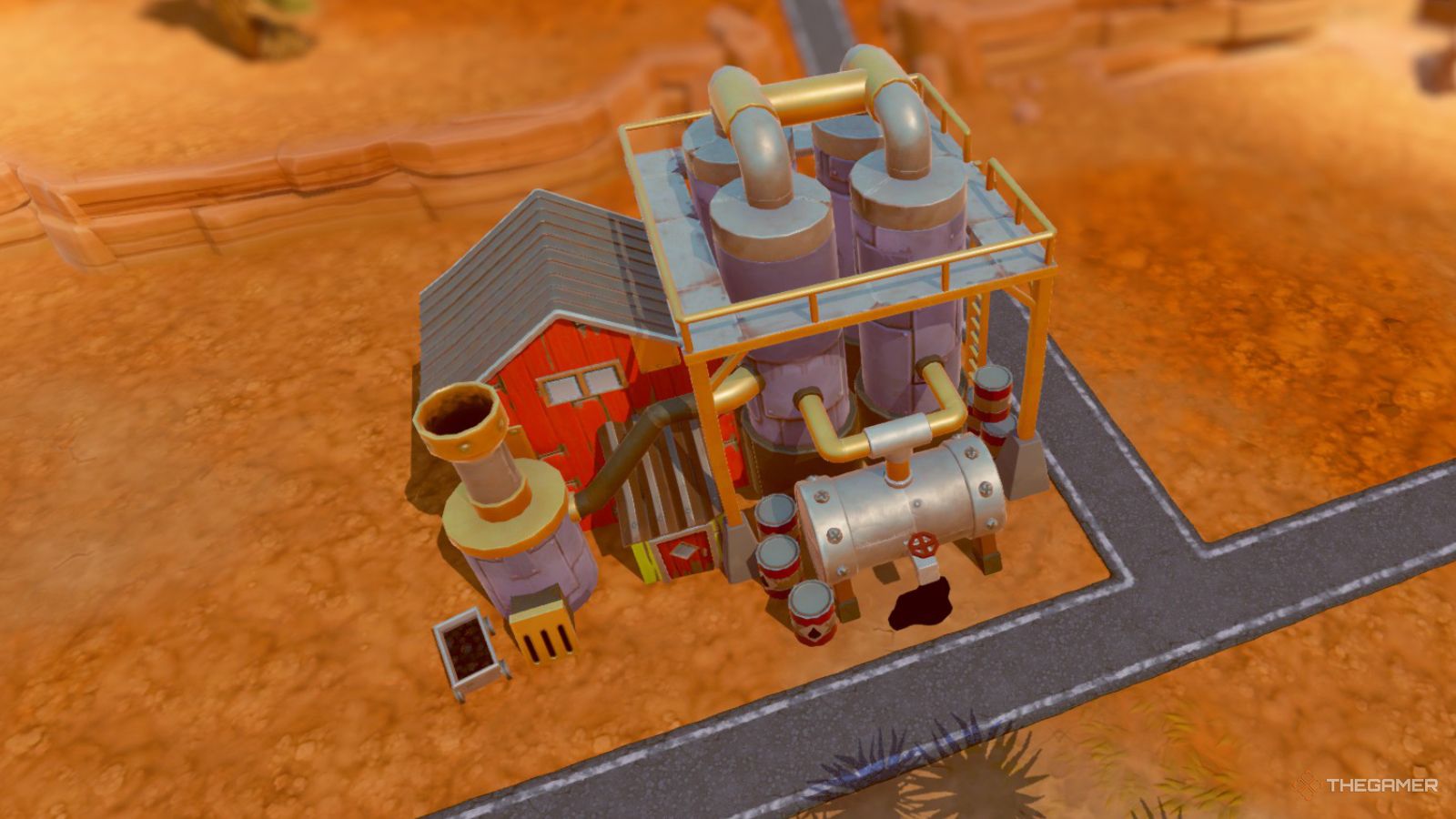 Steamworld Build Oil Refinery