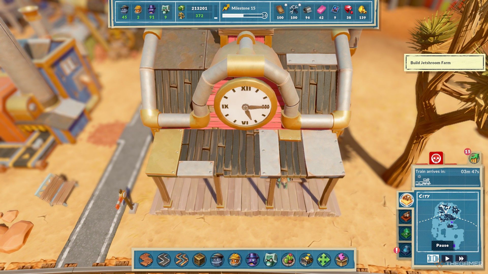Steamworld Build Train Station