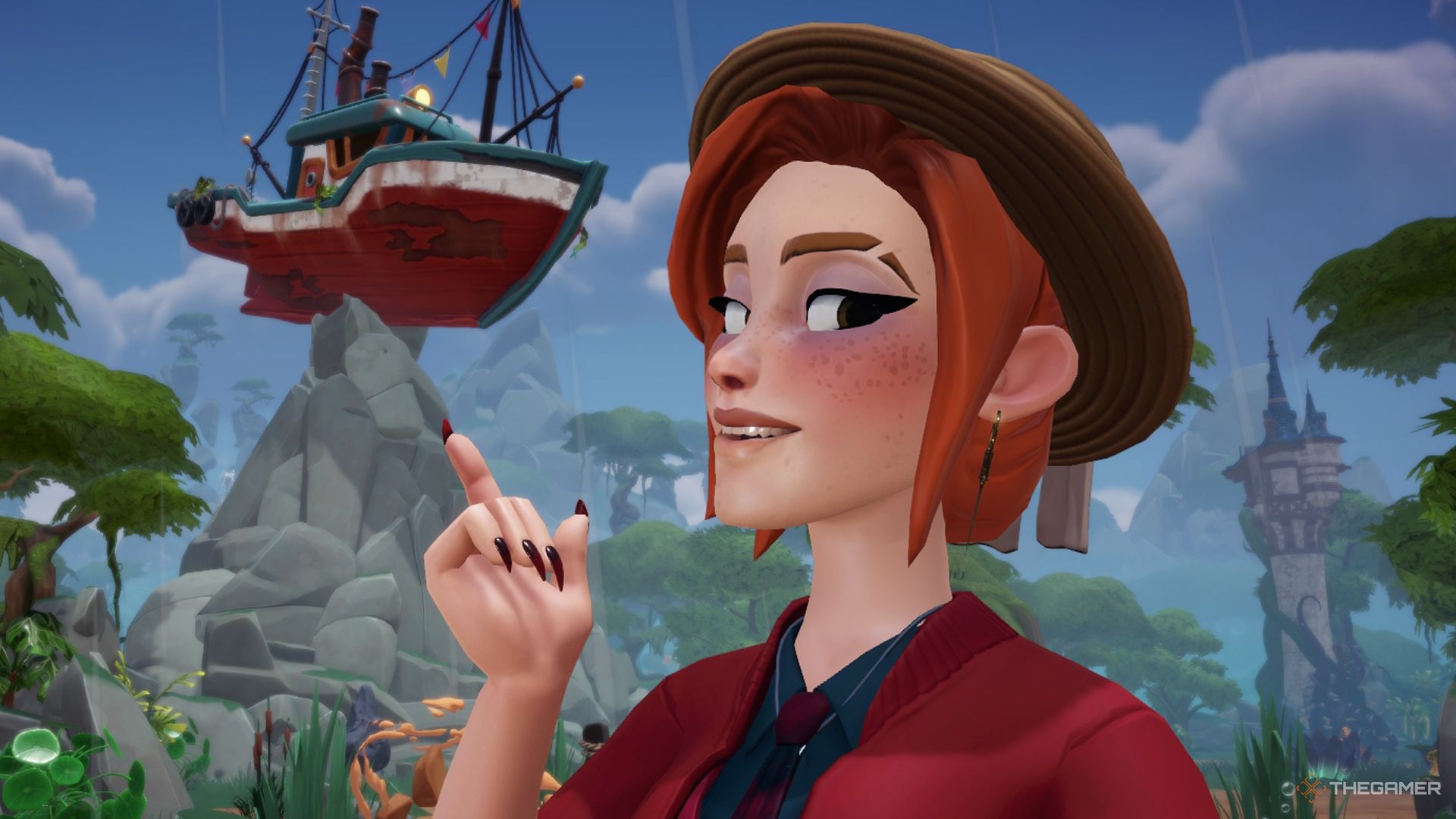 EVE Photo Disney Dreamlight Valley a misplaced boat high up in the jungle