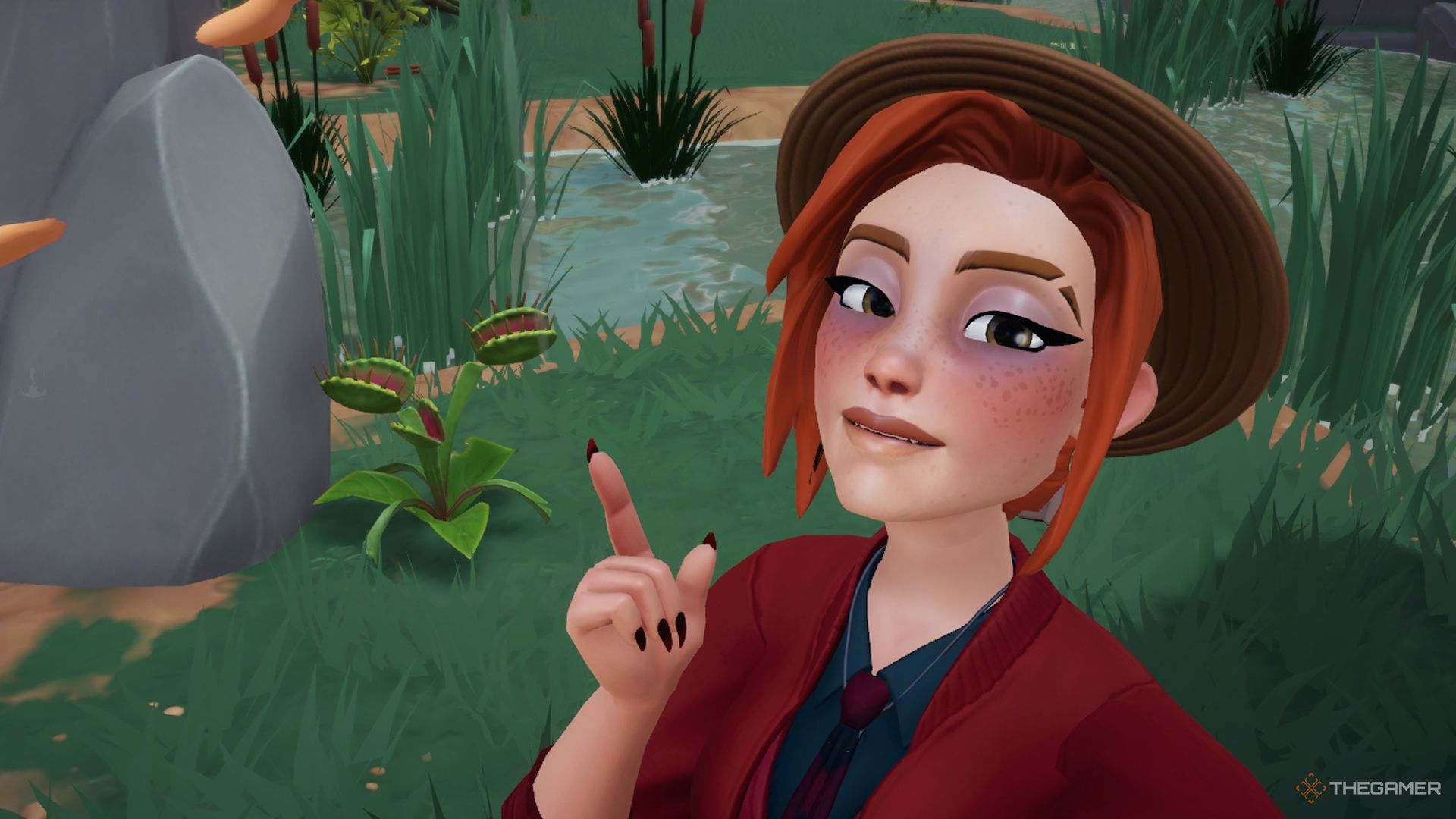 EVE Photo Disney Dreamlight Valley a plant with very pointy teeth