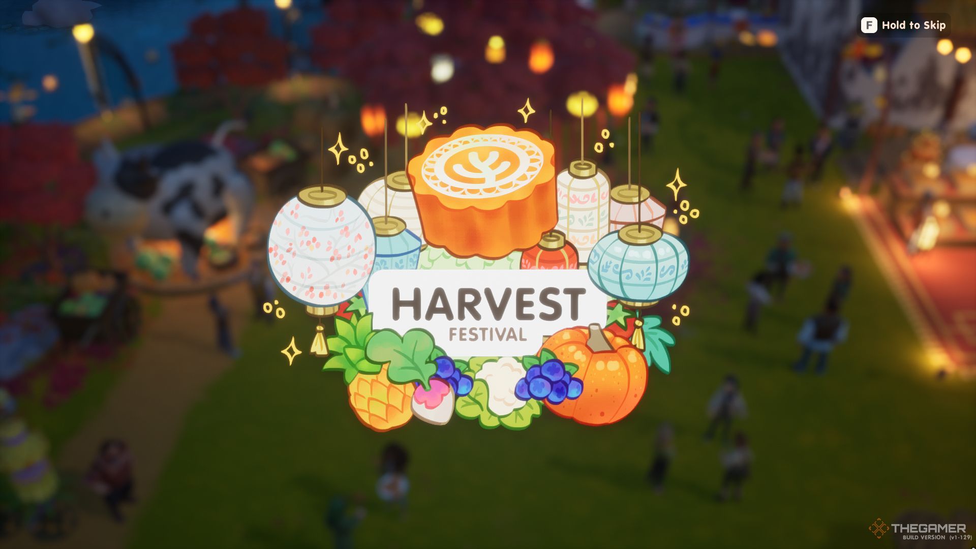 Harvest Festival in Coral Island