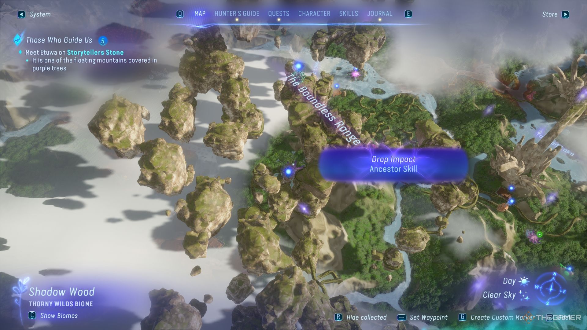 Tarsyu Flower Drop Impact Location Avatar Frontiers of Pandora