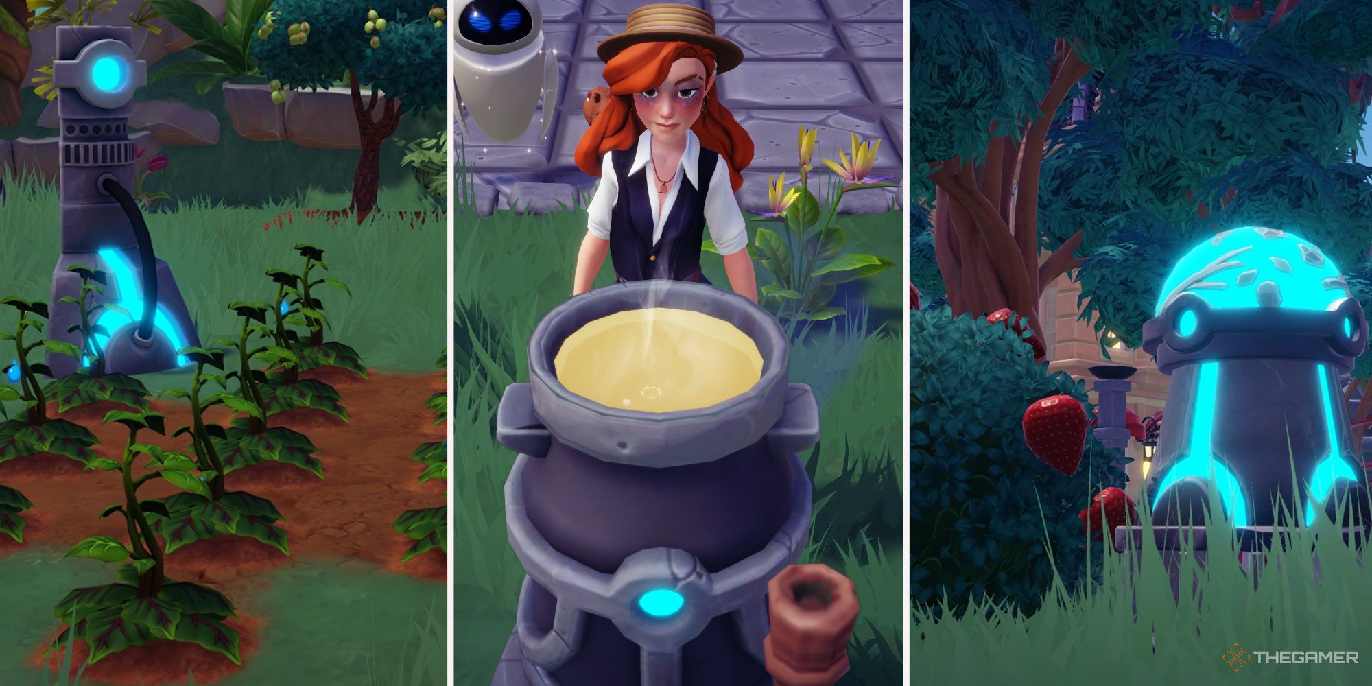 Disney Dreamlight Valley combined images of Ancient Machines
