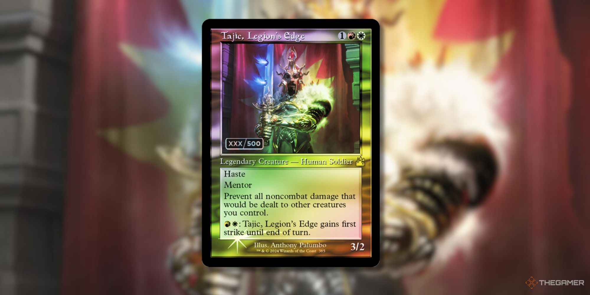 MTG: Tajic, Legion's Edge card