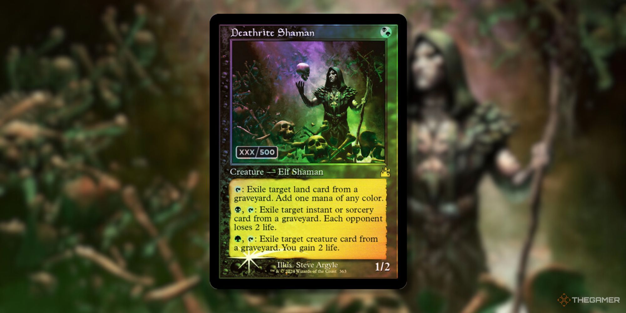MTG: Deathrite Shaman card