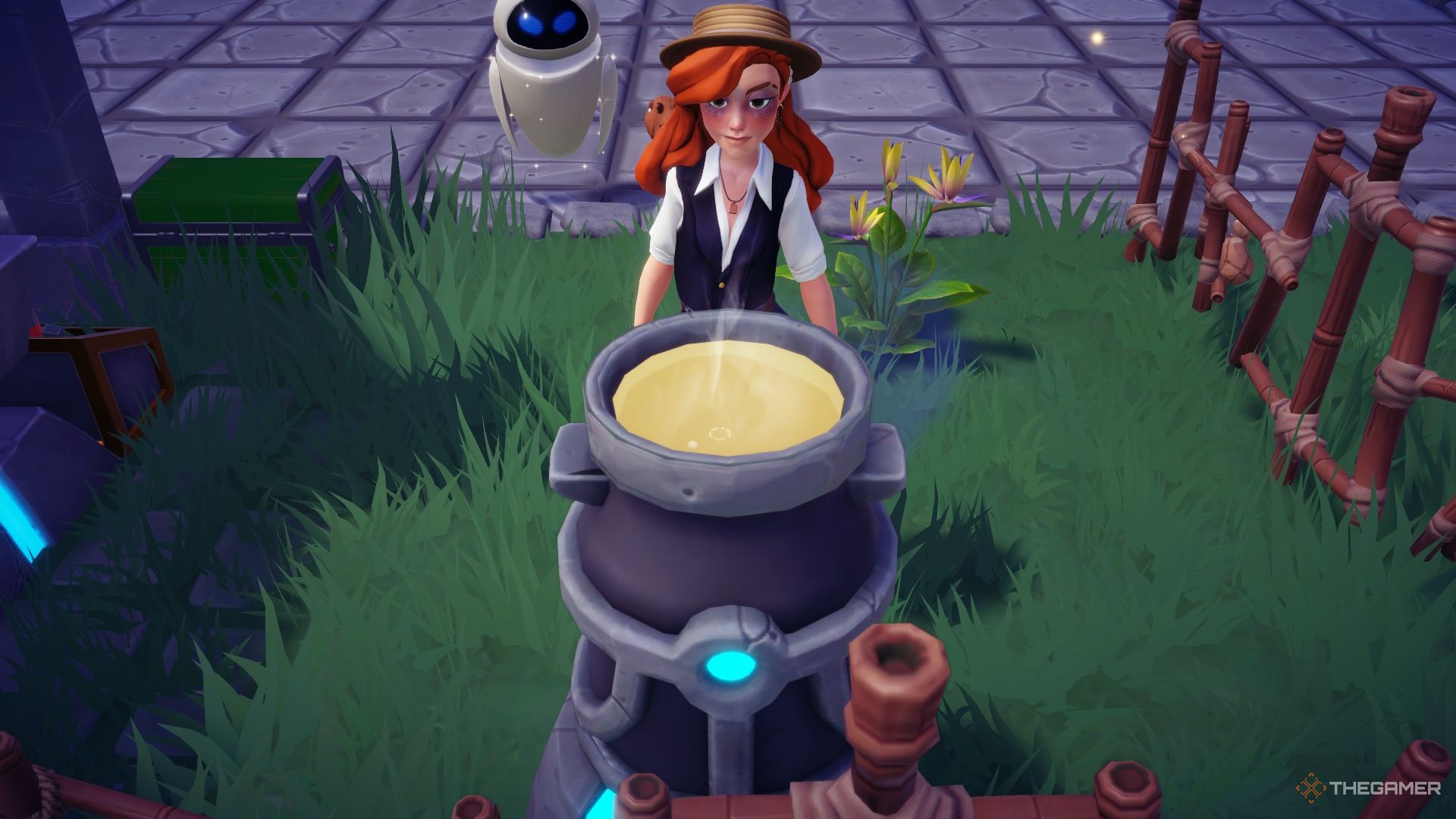 Using the Ancient Cooker Disney Dreamlight Valley