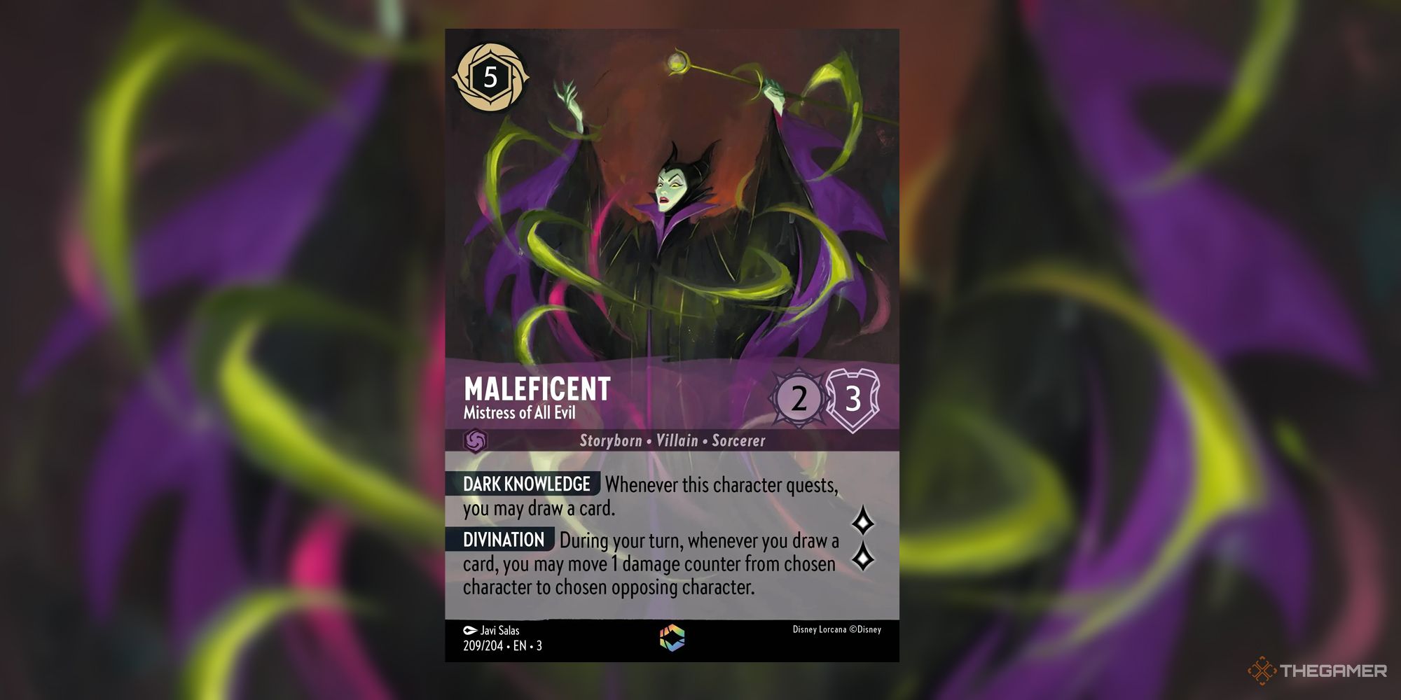 Disney Lorcana Maleficent Mistress Of All Evil
