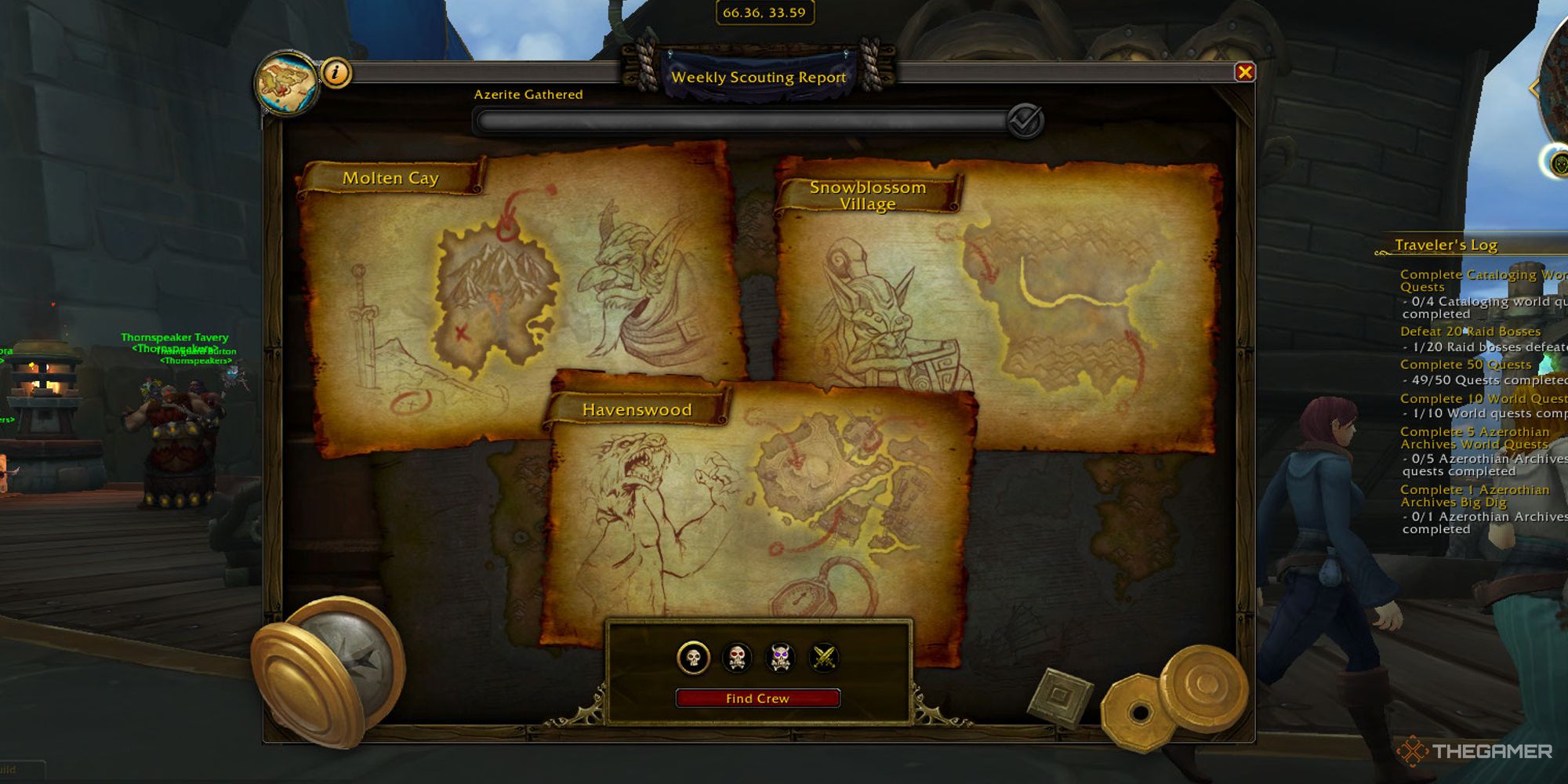 An example of the maps shown on the Island Expedition tables.