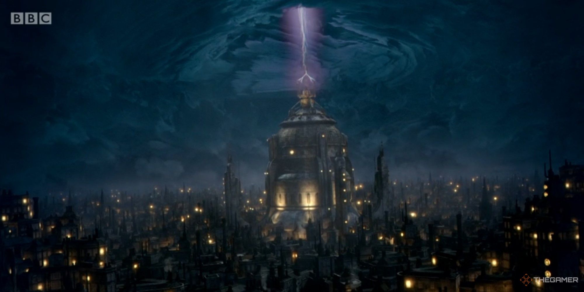 An image of the planet featured in the Doctor Who episode A Christmas Carol