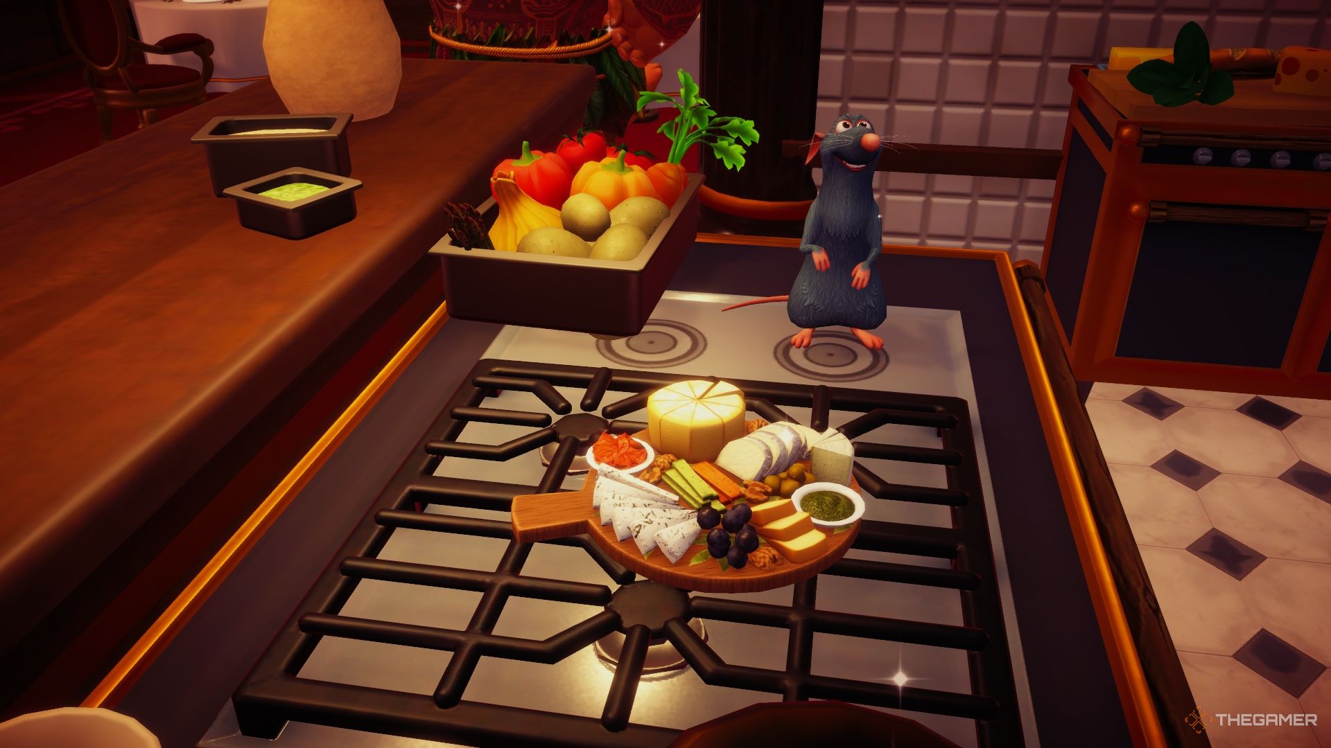 Disney Dreamlight Valley Cheese Platter