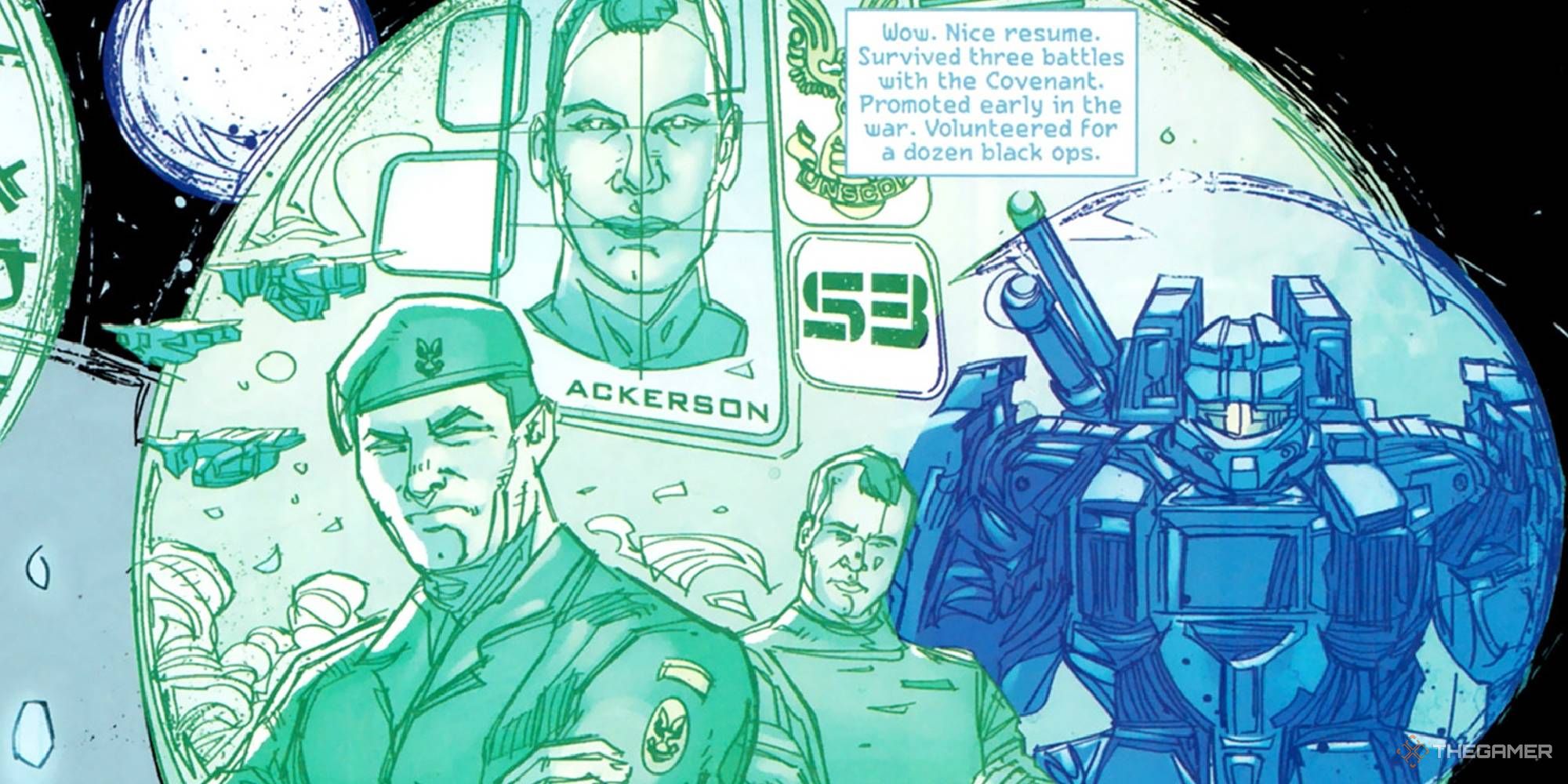 Halo - James Ackerson Comic