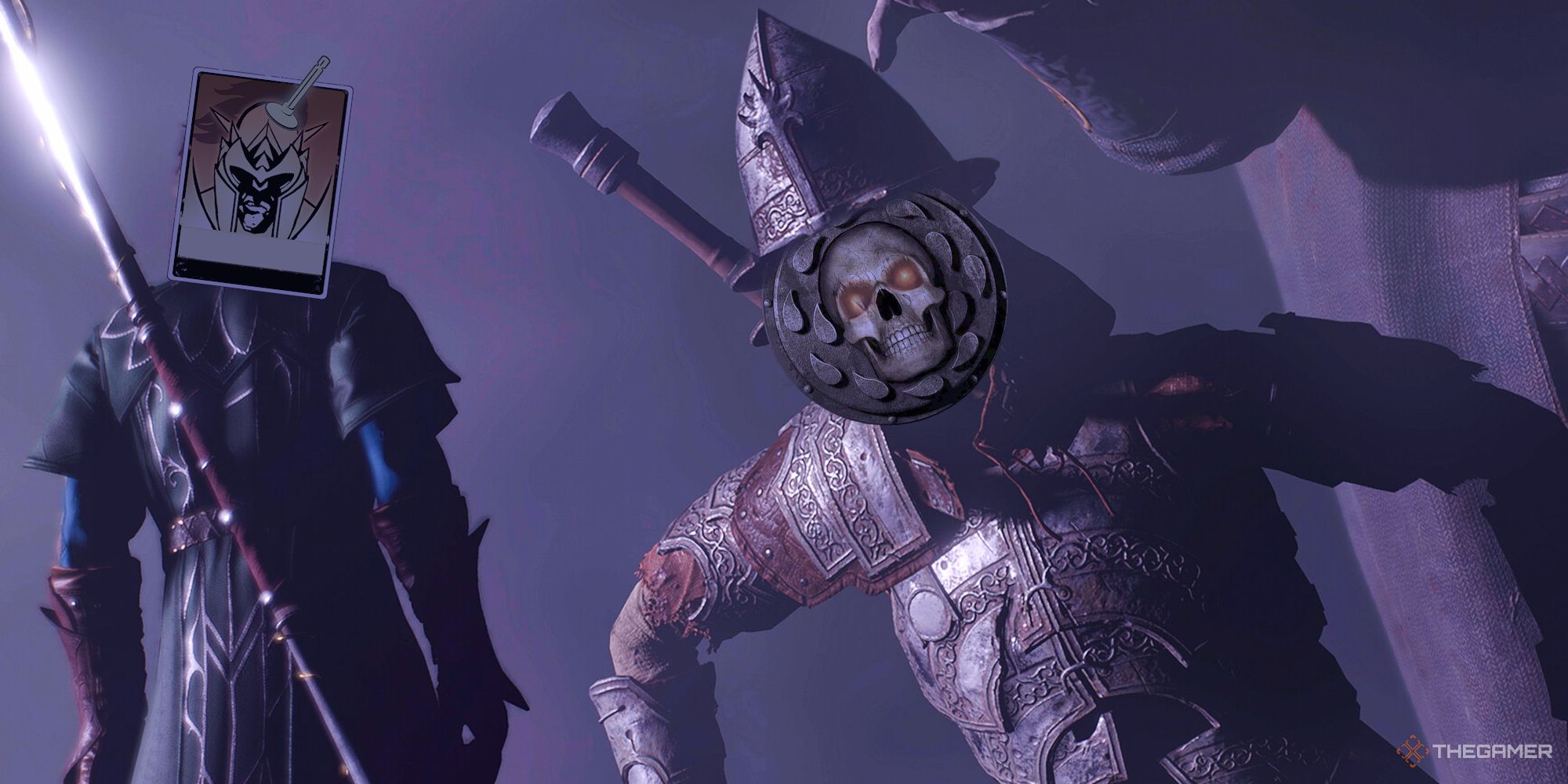 Larian looking at a dead baldur's gate logo