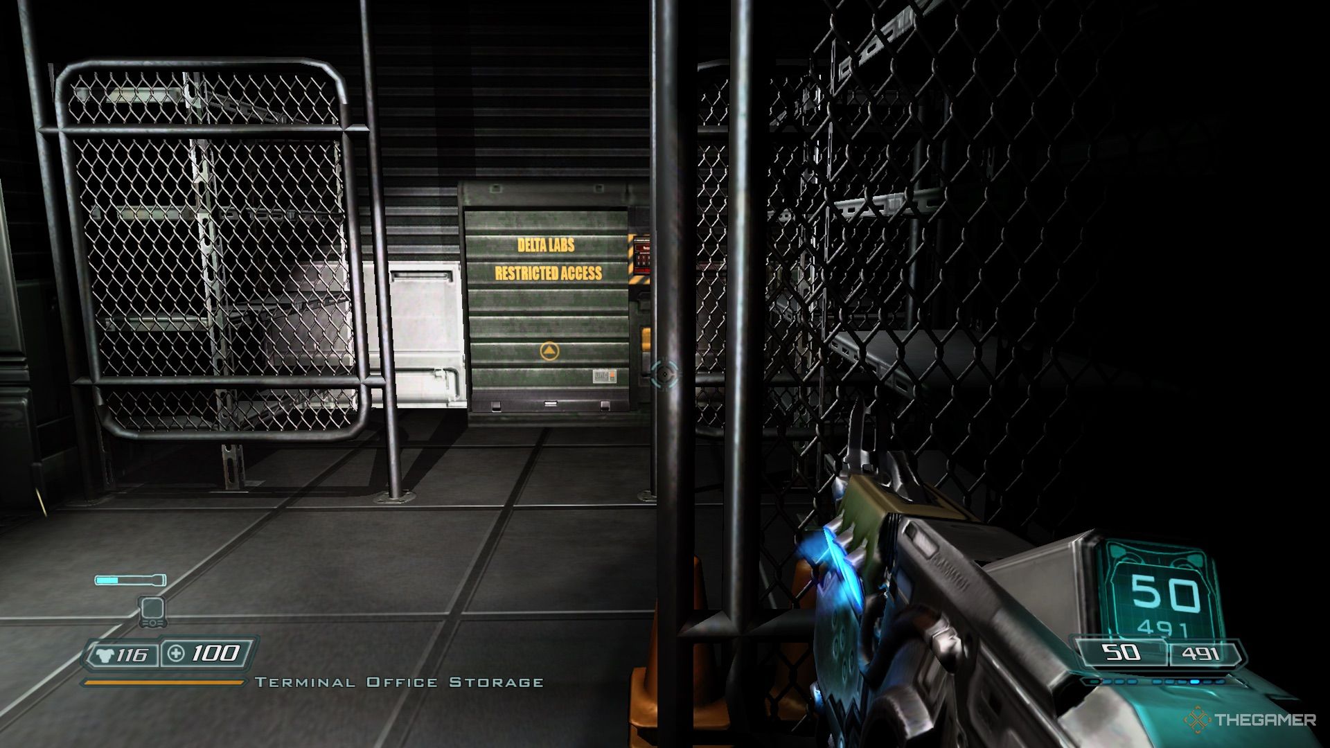 Doom 3 Locker 317 in D3-1 Storage Room