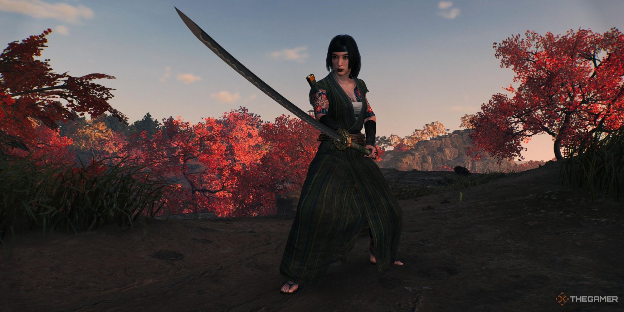 A custom Ronin in Rise of the Ronin