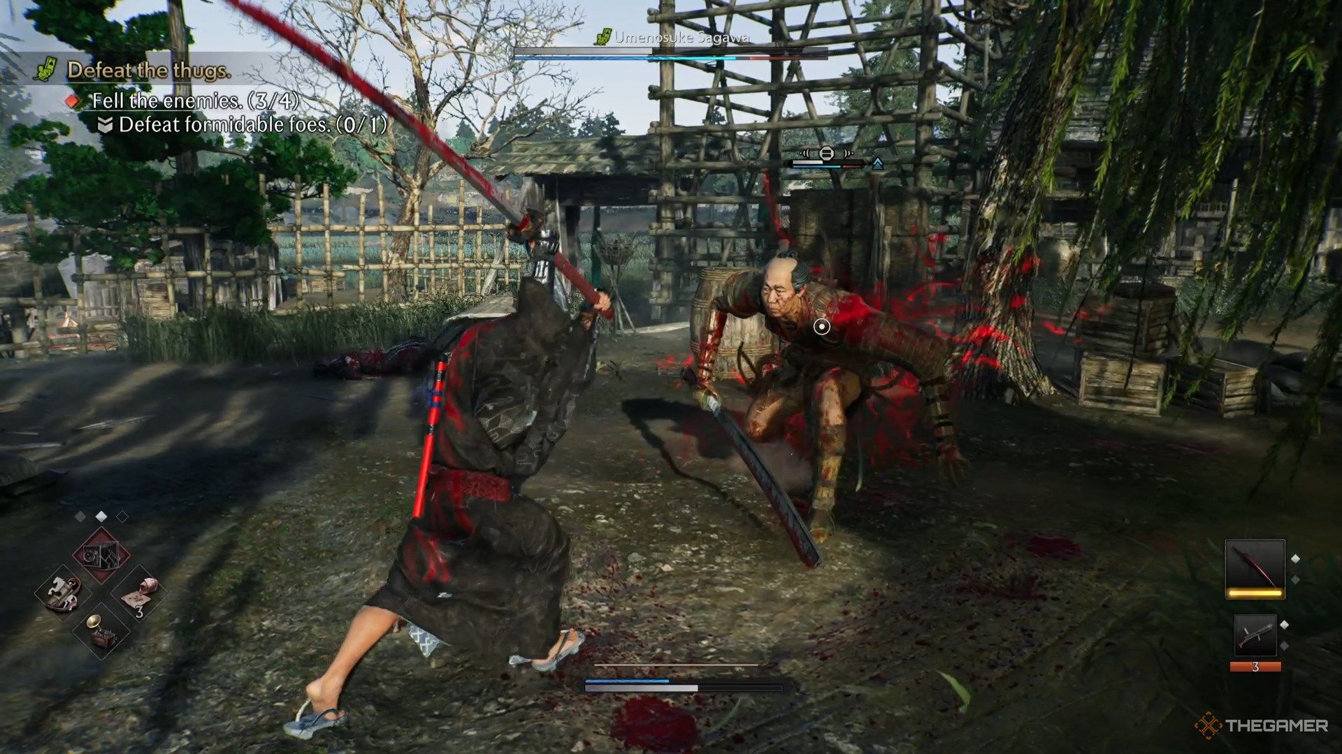 Creepy enemy in Rise of the Ronin