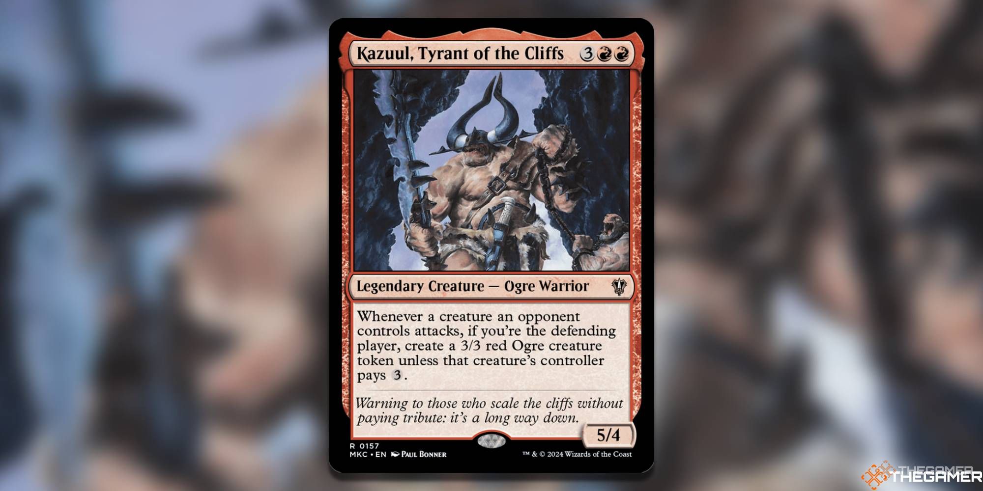 Kazuul, Tyrant of the Cliffs Magic: The Gathering card