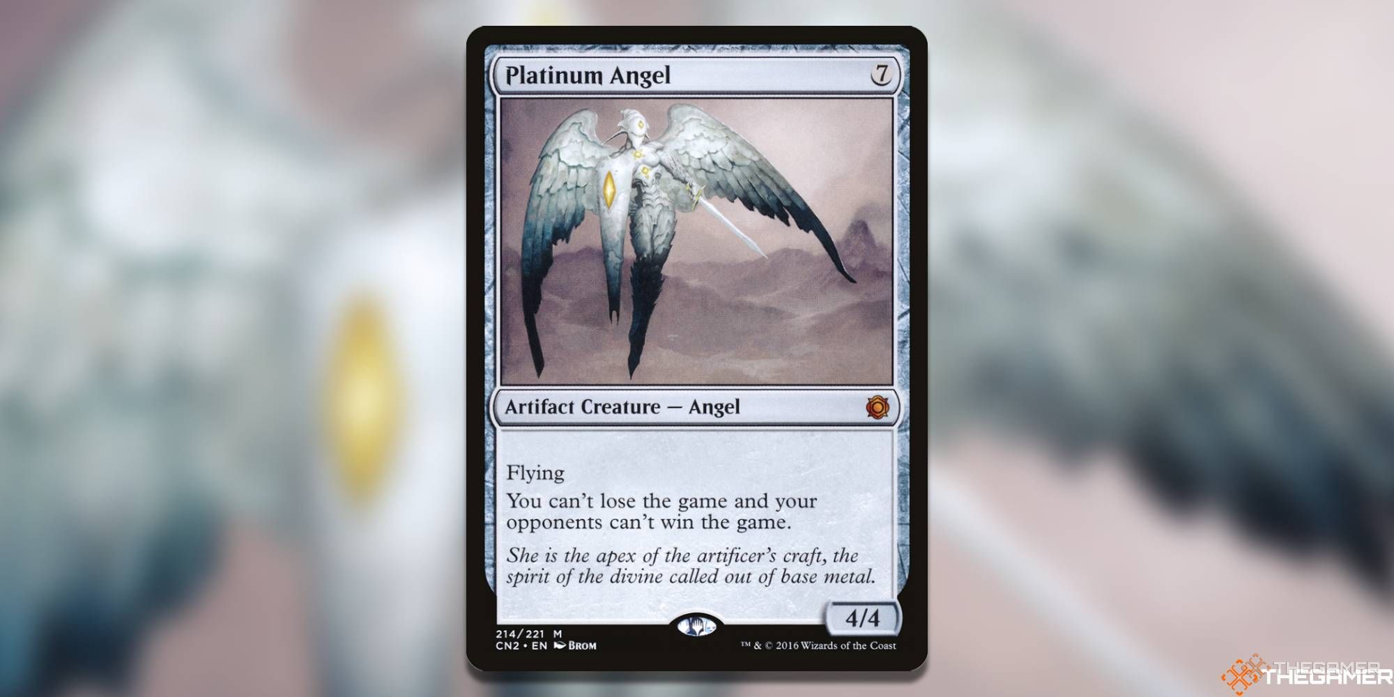 Platinum Angel Magic: The Gathering card