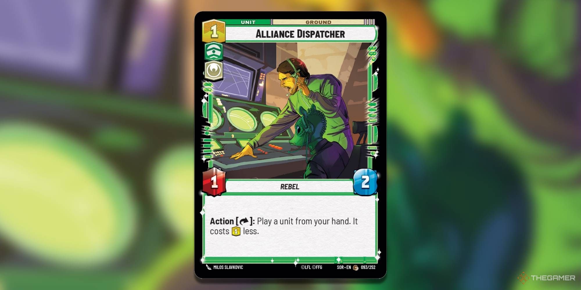 Alliance Dispatcher Star Wars: Unlimited card