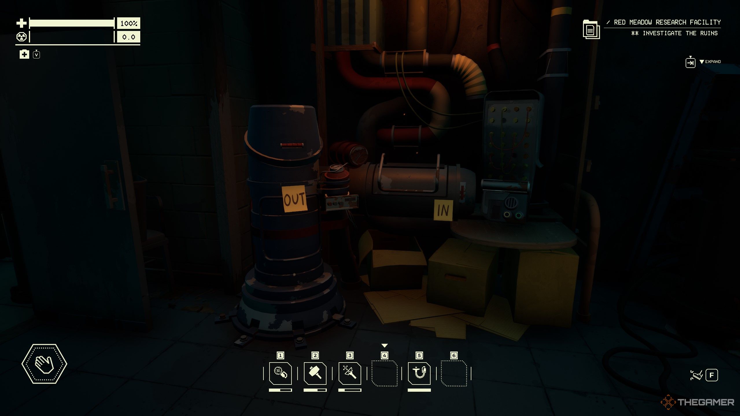 Pacific Drive Oppy's Pneumatic Tube
