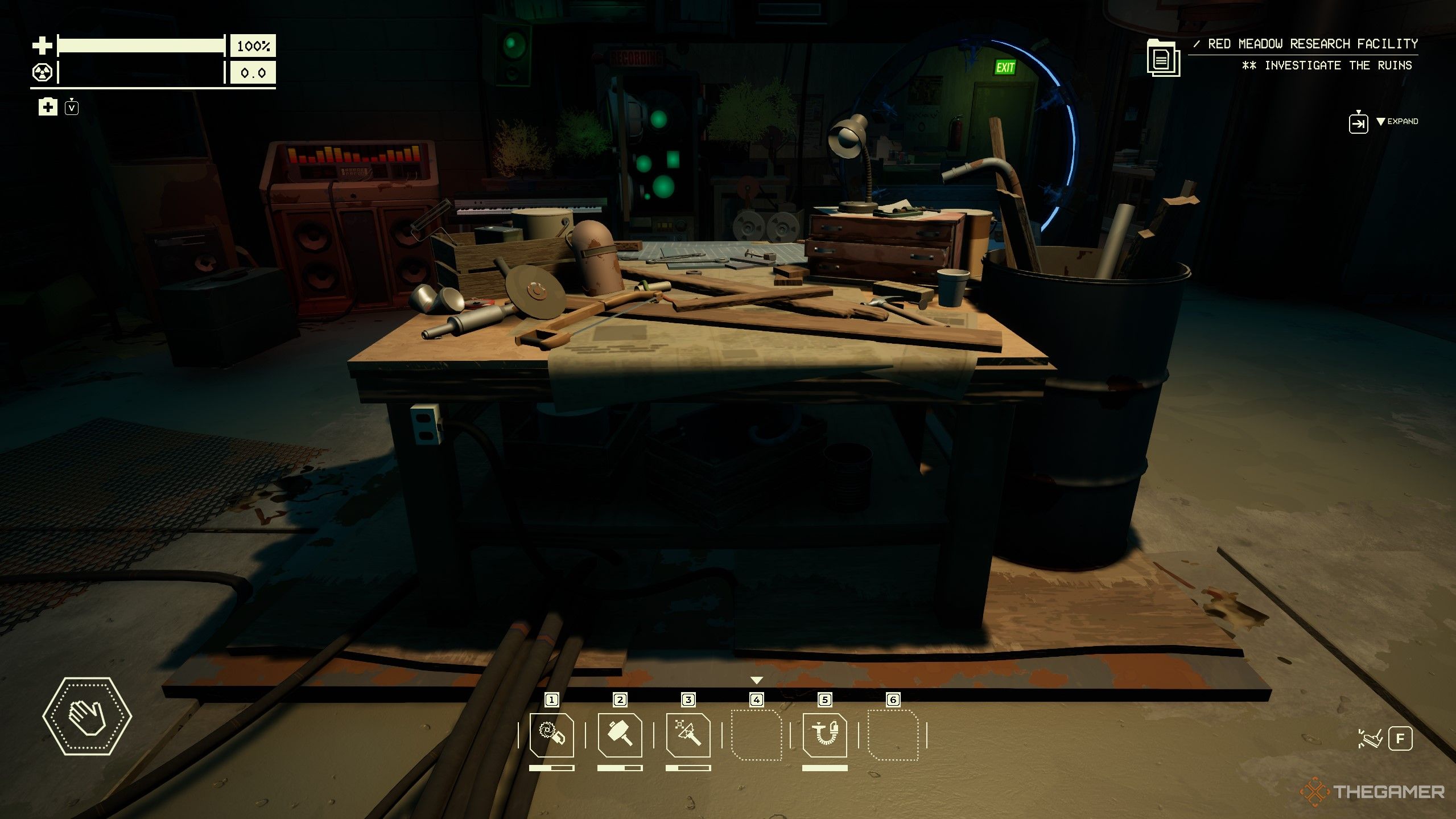 View Of The Workbench