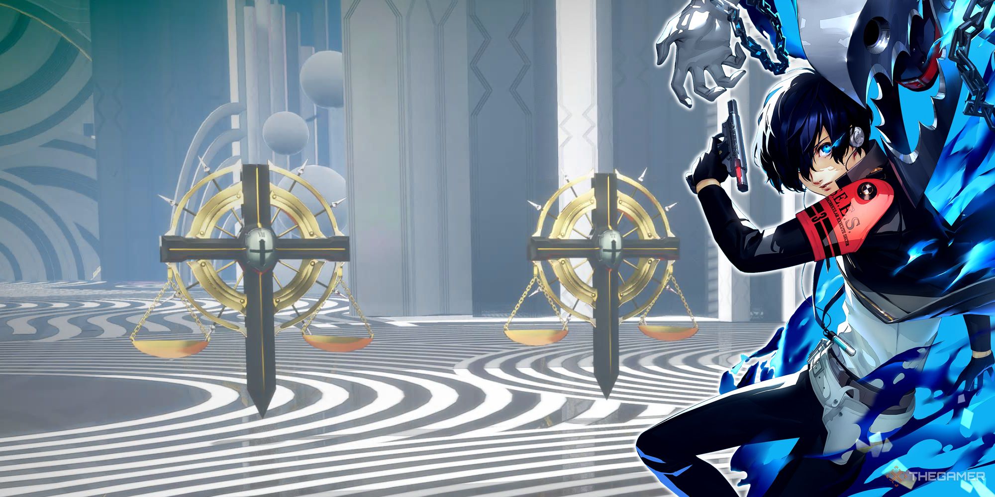 Persona 3 Reload Overseer of Creation with cover art overlay