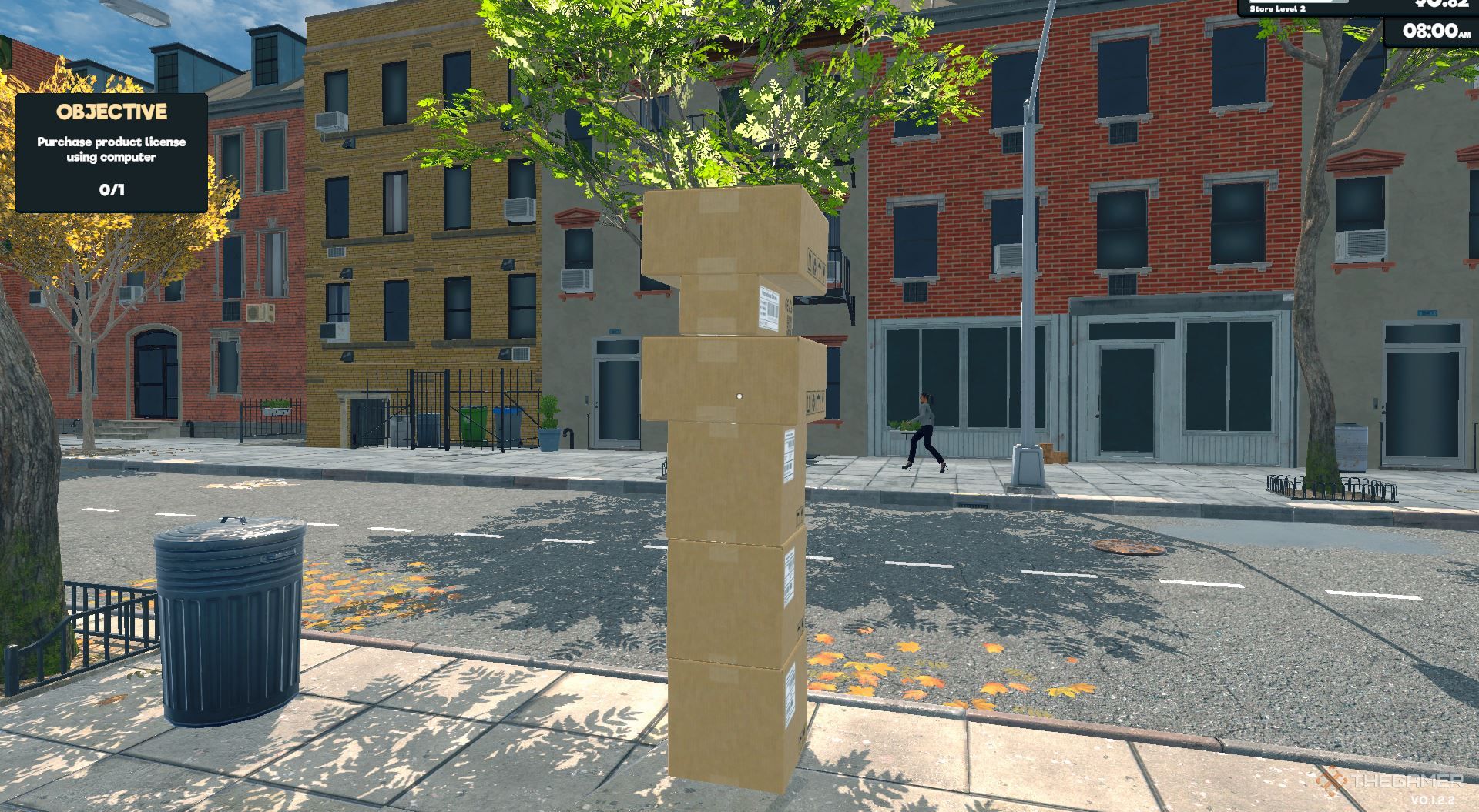 Supermarket Simulator Delivery Boxes for Large Order