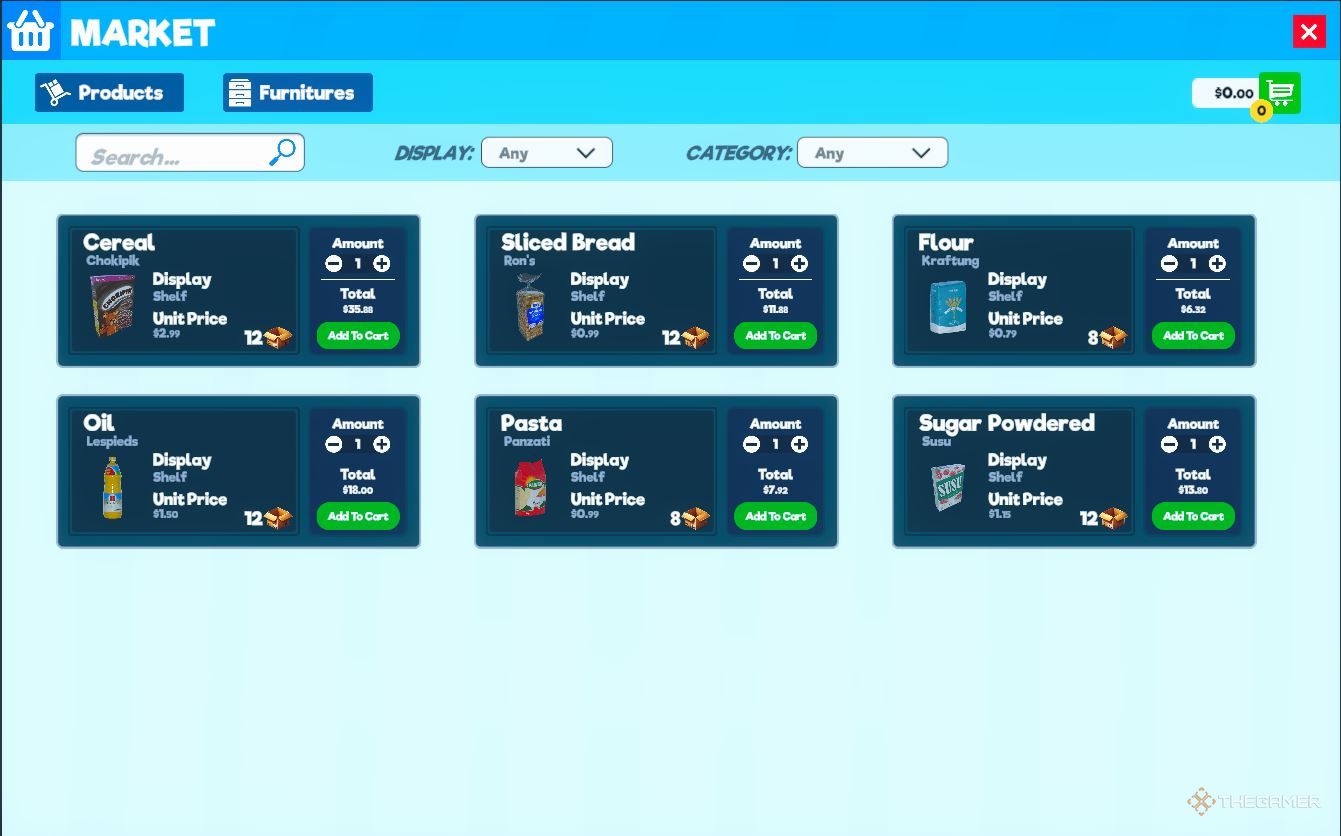 Supermarket Simulator Online Market
