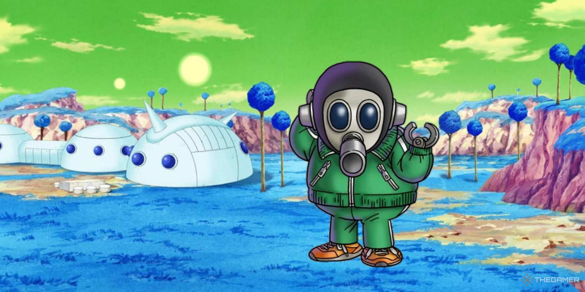 Akira Toriyama's avatar in Namek.