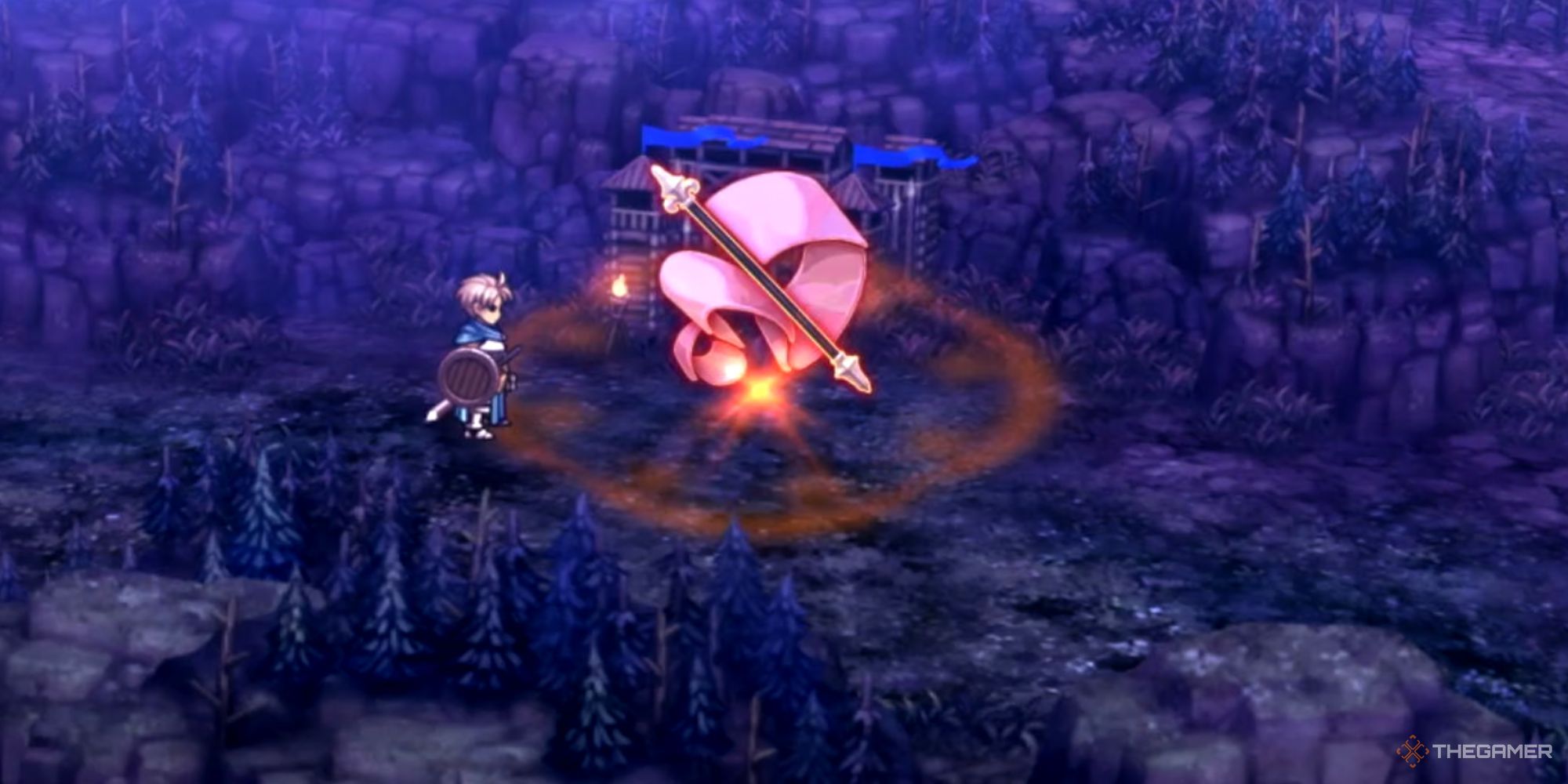 Unicorn Overlord Alain Standing Near The Battle Of Lonteria