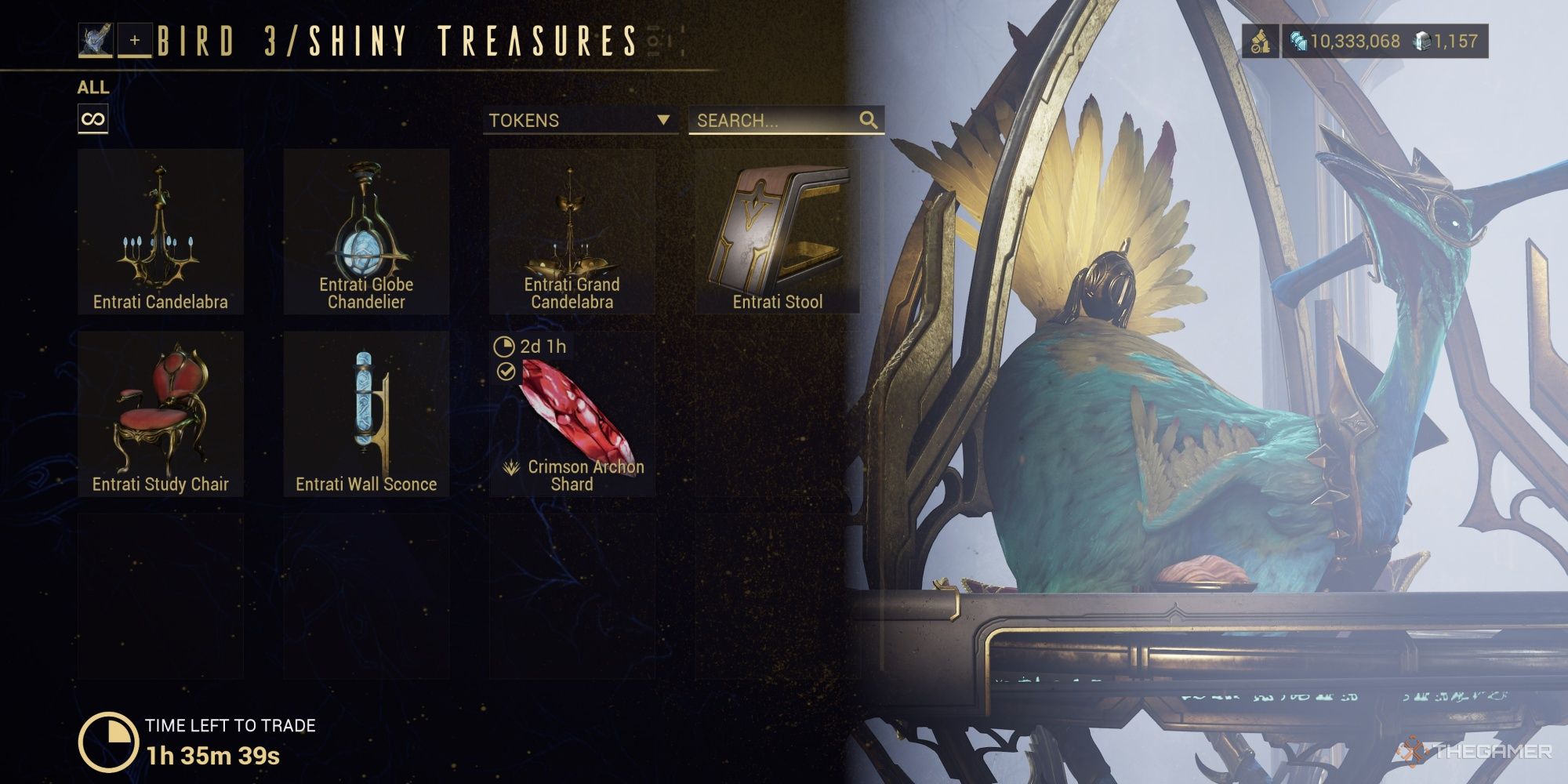 Warframe Bird 3 Archon Shard Offering