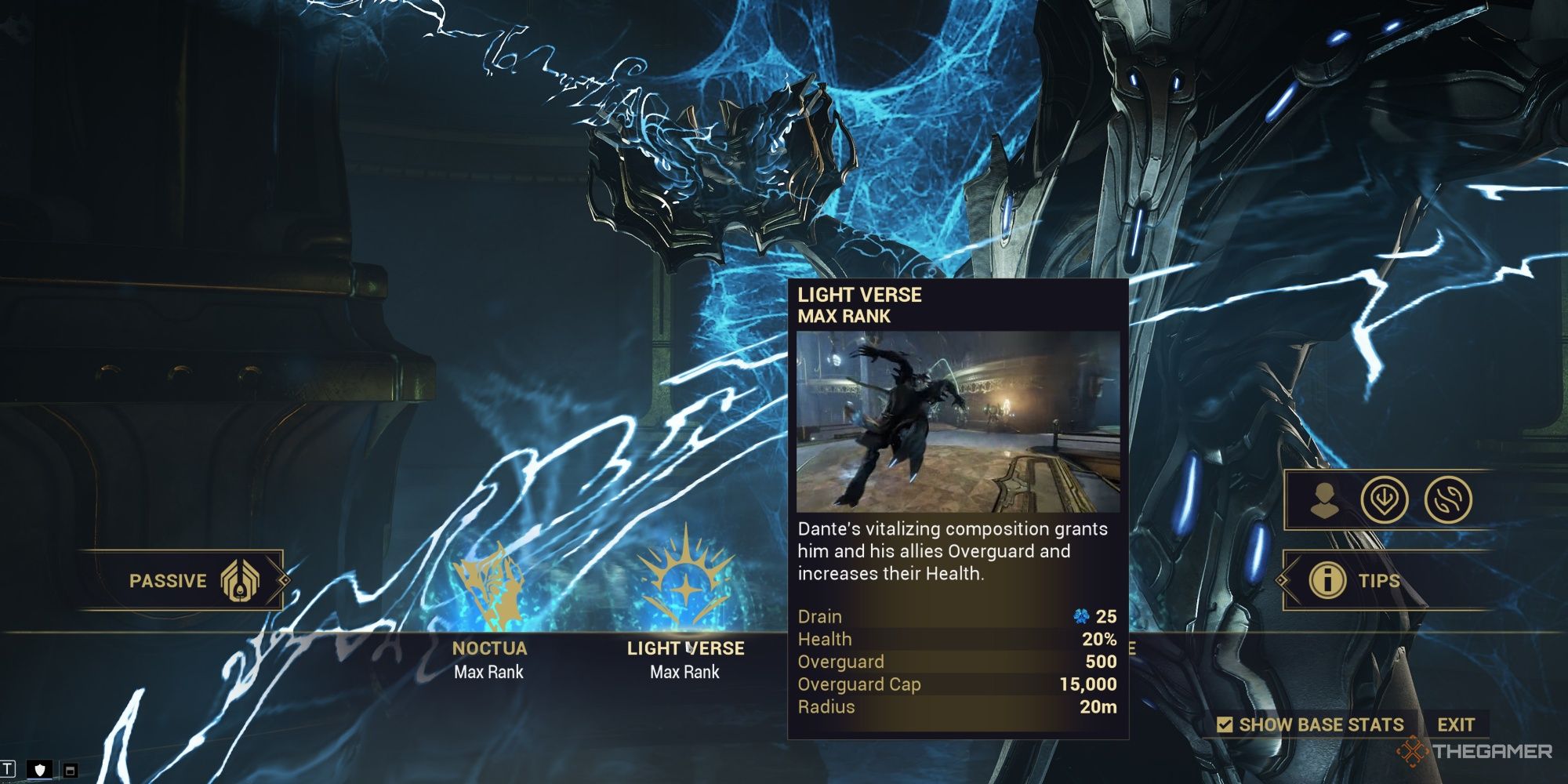 Warframe Dante Light Verse