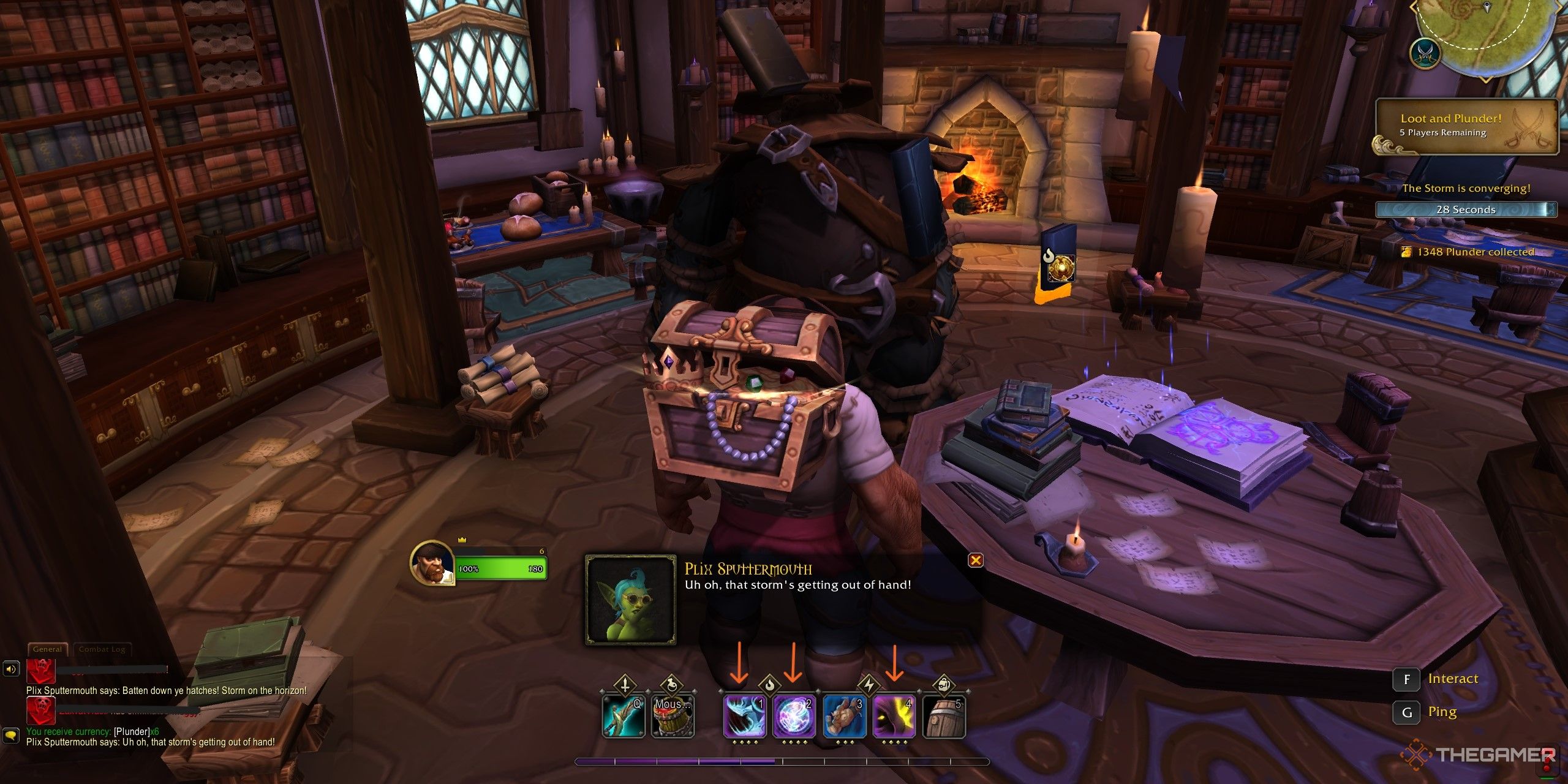 Wow Plunderstorm Example Of Max Rank Spells.