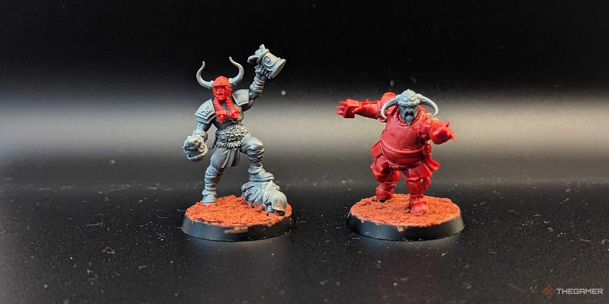 converted Norse Blood Bowl players, a Valkyrie and a Berserker