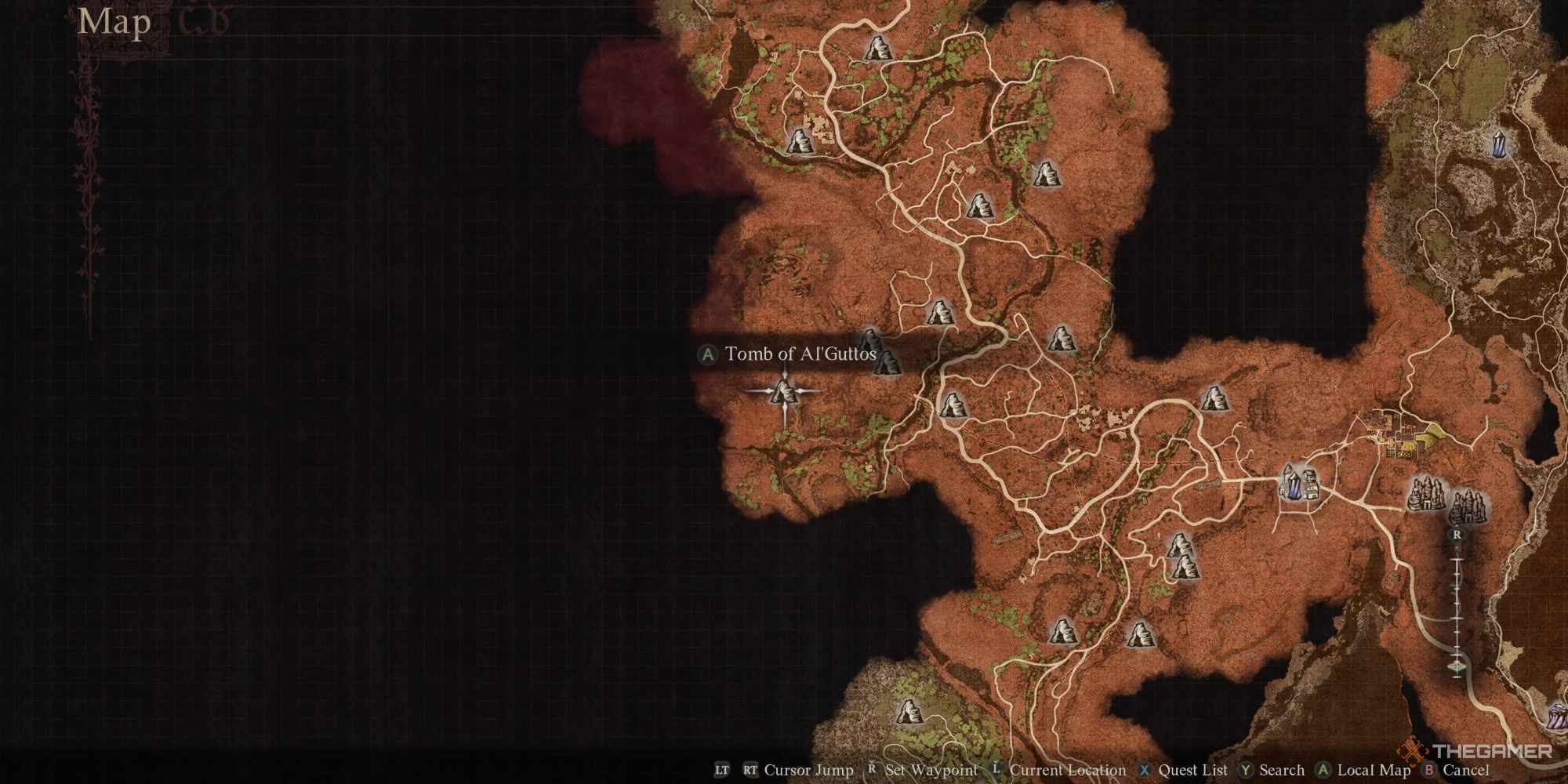 Dragon's Dogma 2 Tomb Of Al'Guttos Location