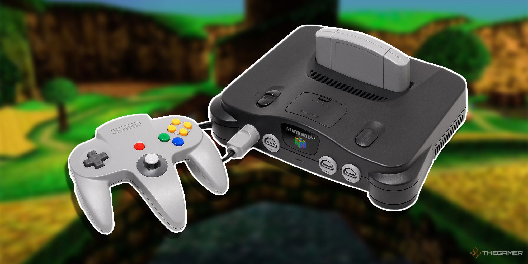 The Nintendo 64 playing Banjo-Kazooie