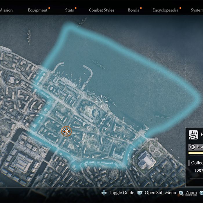 A view of the Technology Development office on Rise Of The Ronin's Yokohama map.