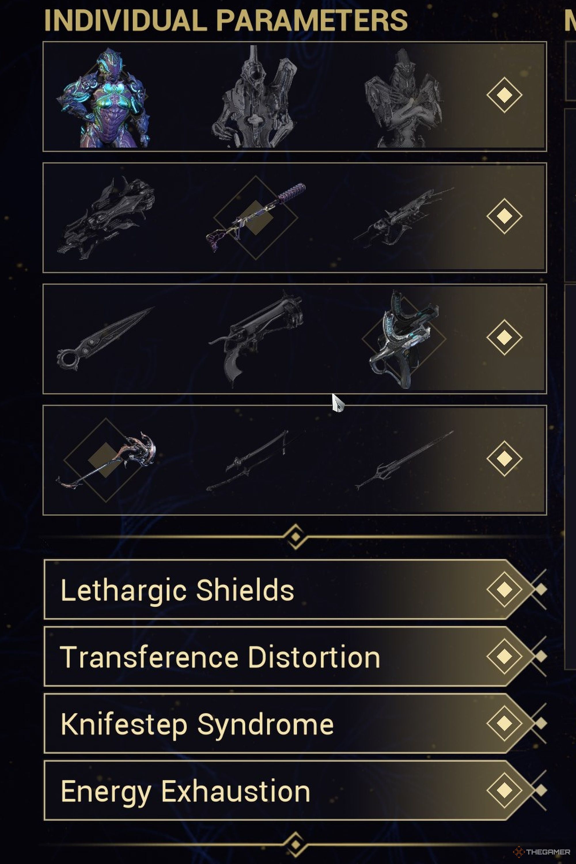 Warframe Deep Archimedea Loadout Restrictions