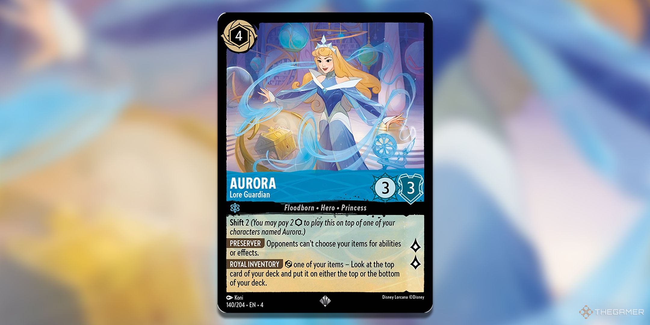 Disney Lorcana Aurora, Lore Guardian