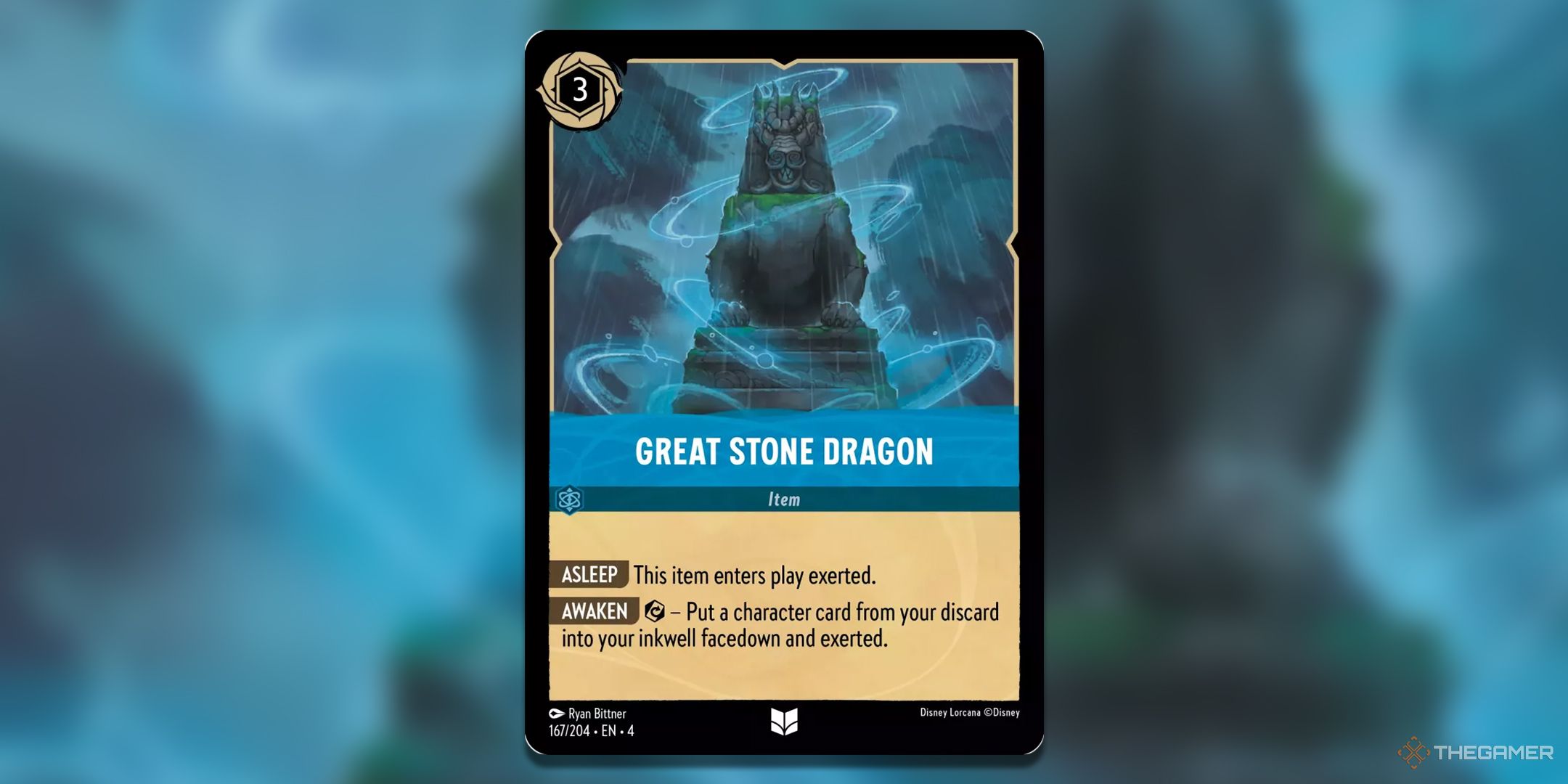 Disney Lorcana Great Stone Dragon