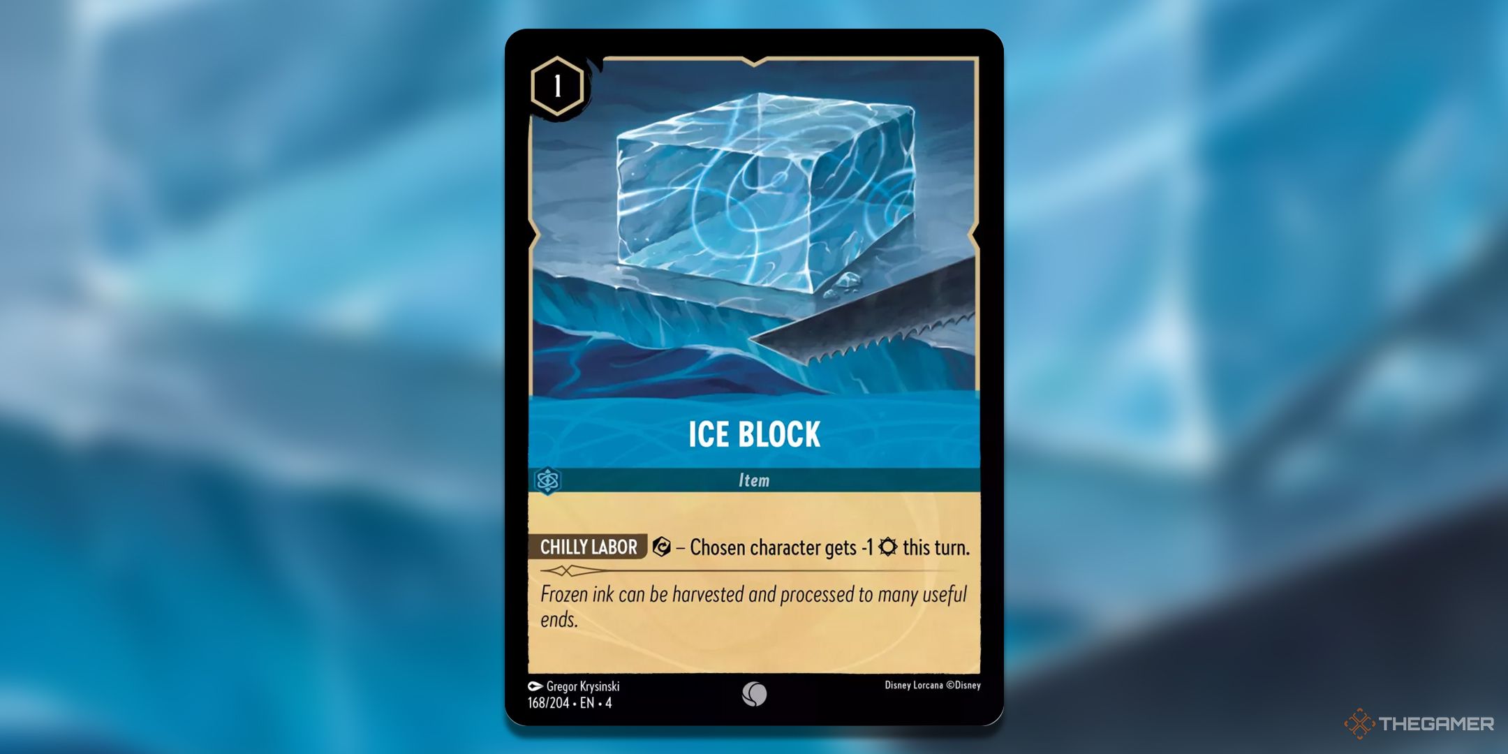 Disney Lorcana Ice Block