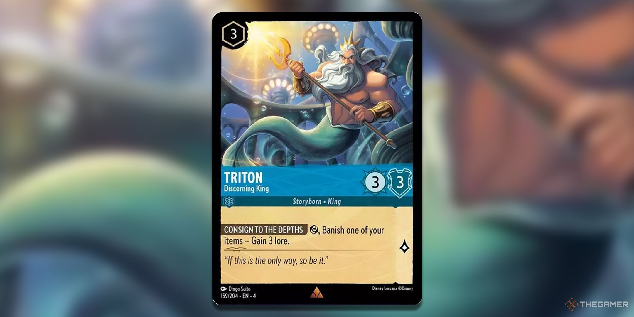 Disney Lorcana Triton, Discerning King