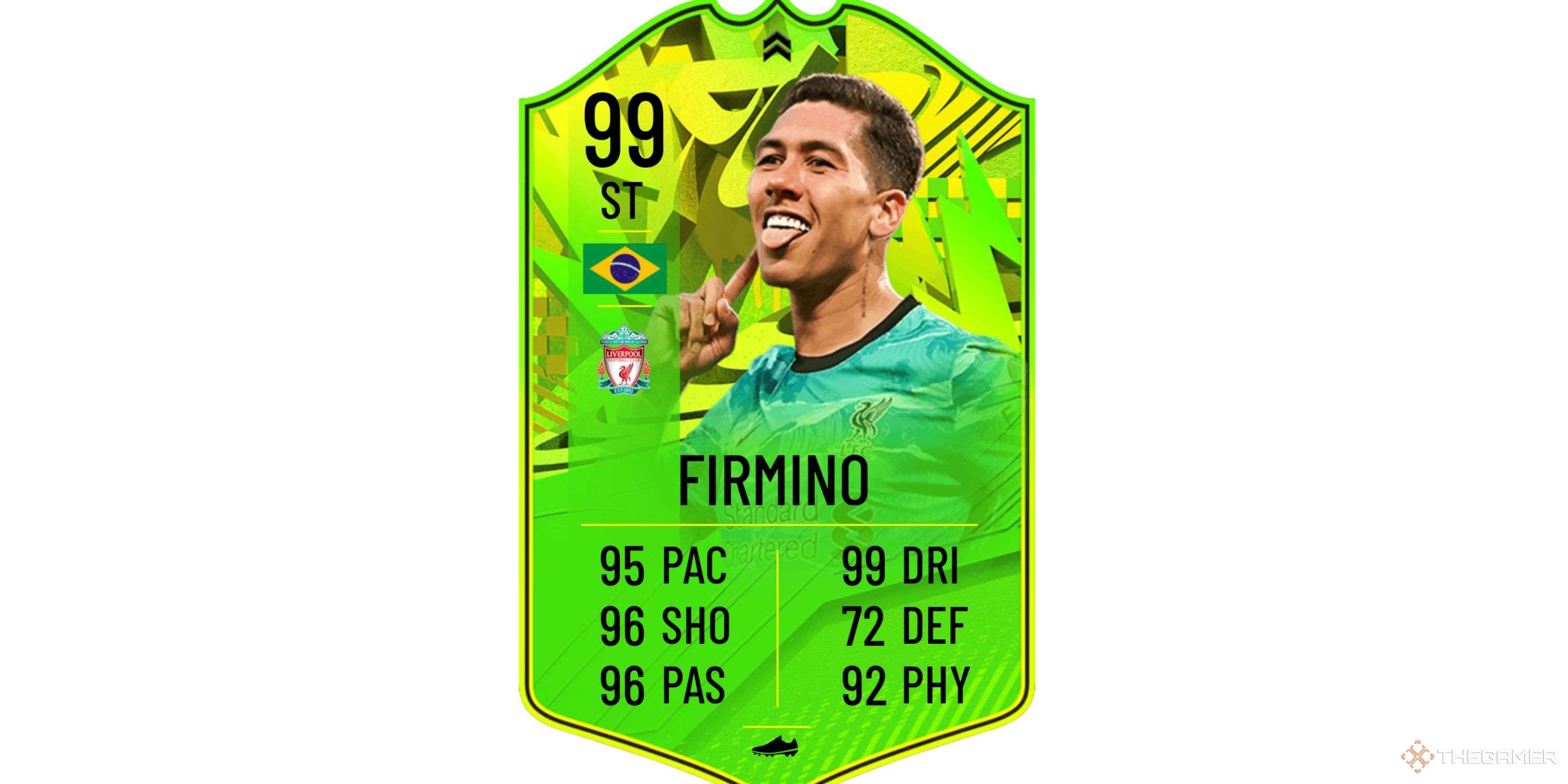 Image showing Firmino player card