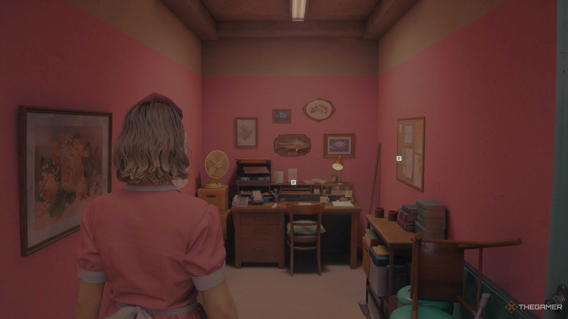 The backroom from Alan Wake 2 Night Springs Number One Fan