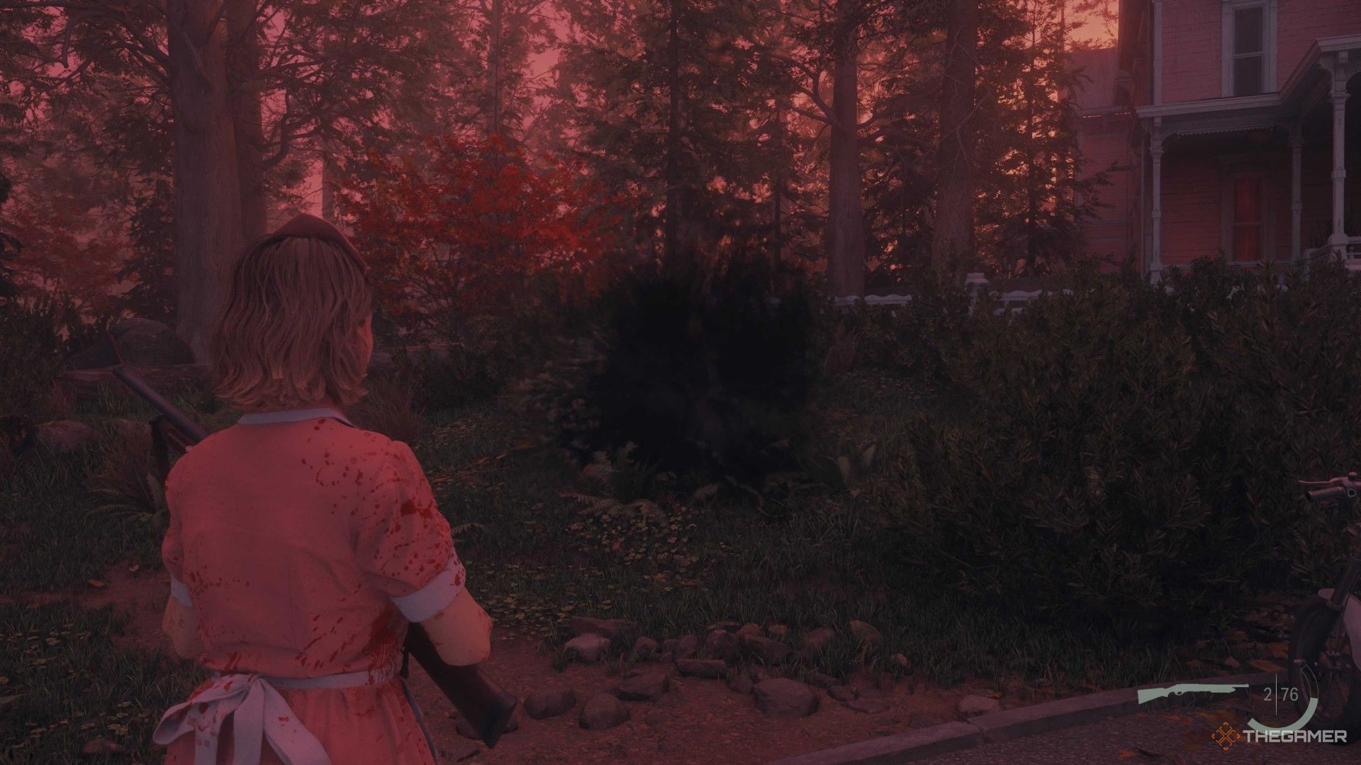 The boss fight in Alan Wake 2 Night Springs Number One Fan