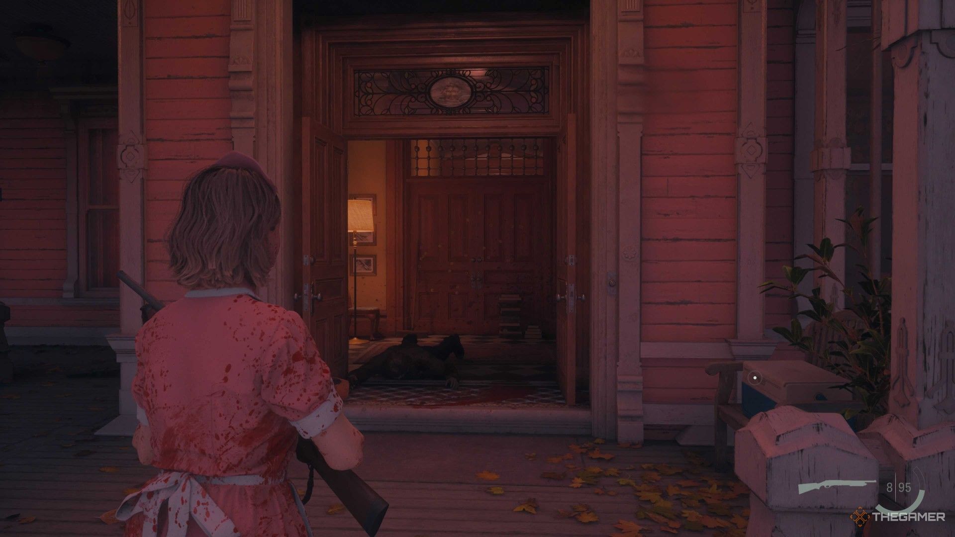 The entrance to the writer house in Alan Wake 2 Night Springs Number One Fan