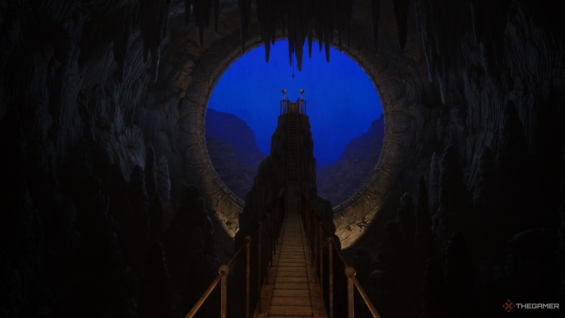 the underwater observation chamber on survey island in riven (2024)