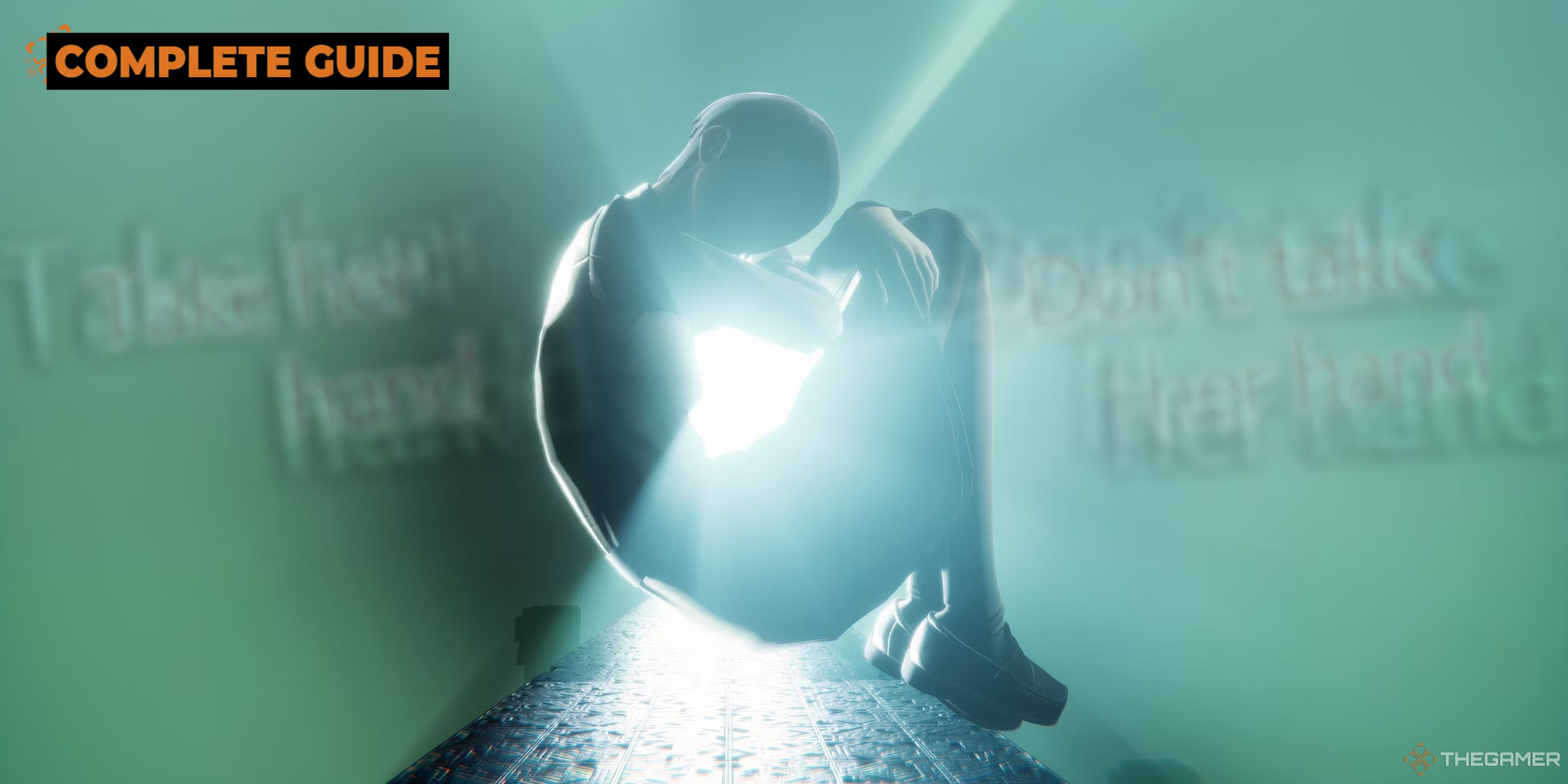 A character in a fetal position mysteriously in Shin Megami Tensei 5 Vengeance's opening cutscene