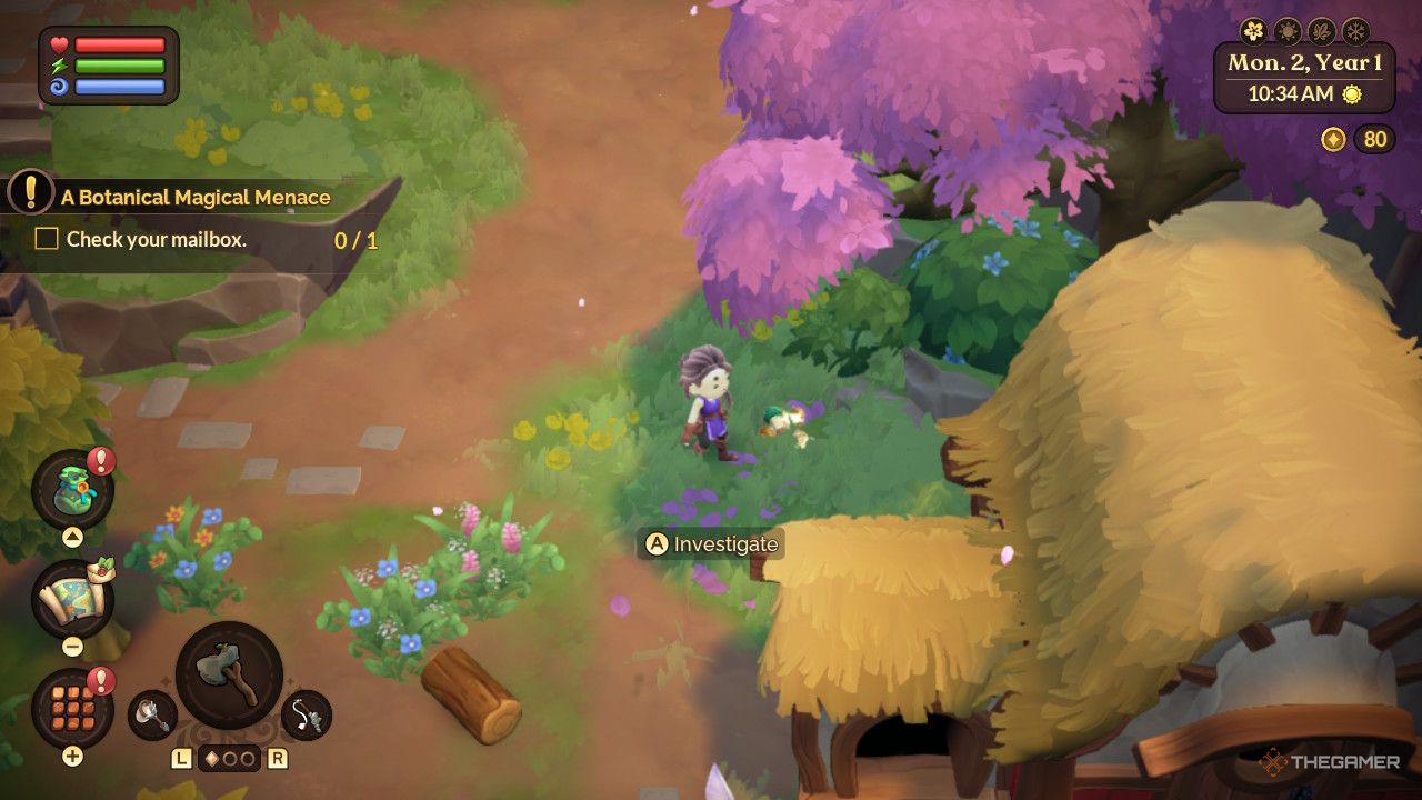 Homestead Scattered Scroll in Fae Farm